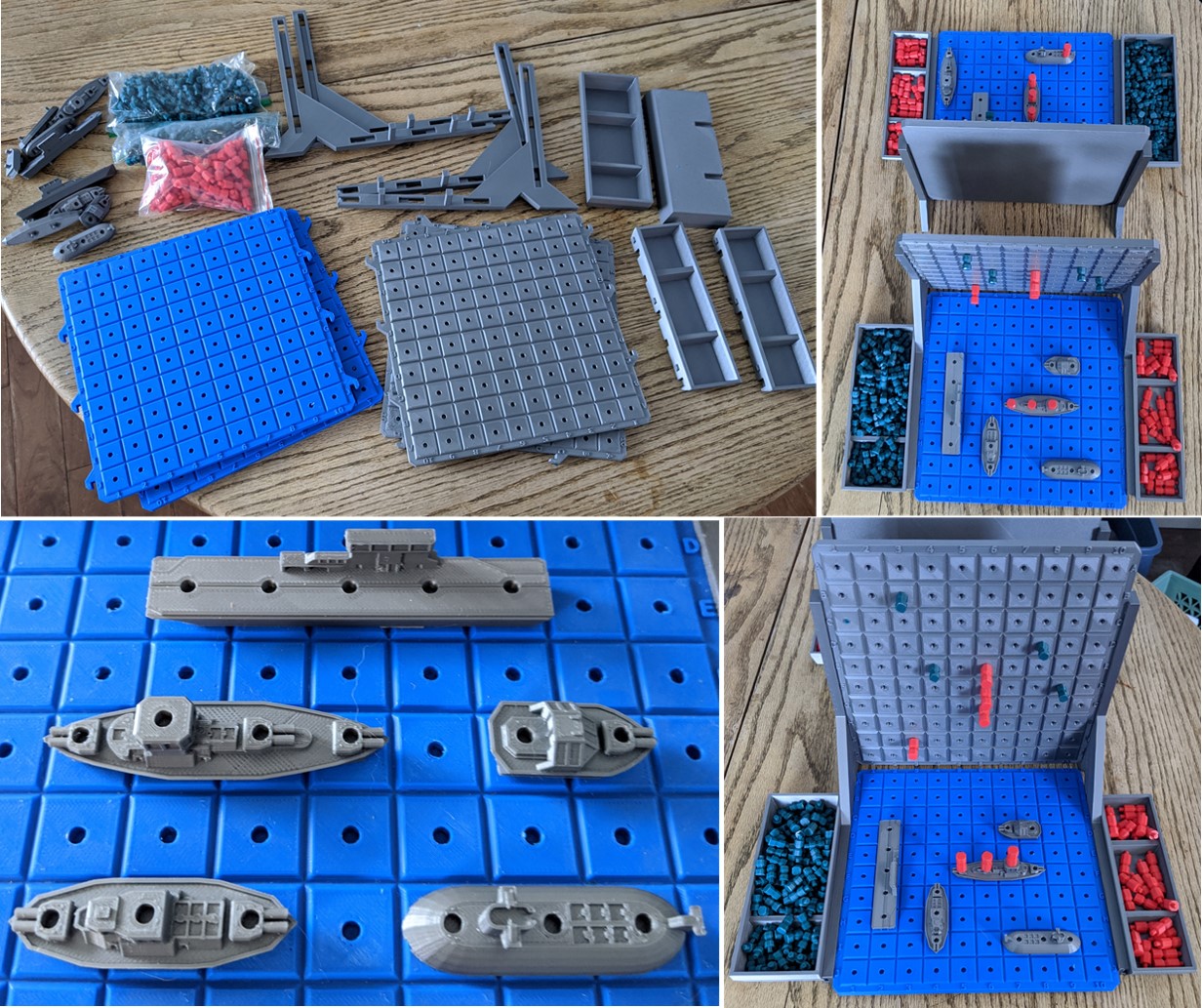 Battle ship board game