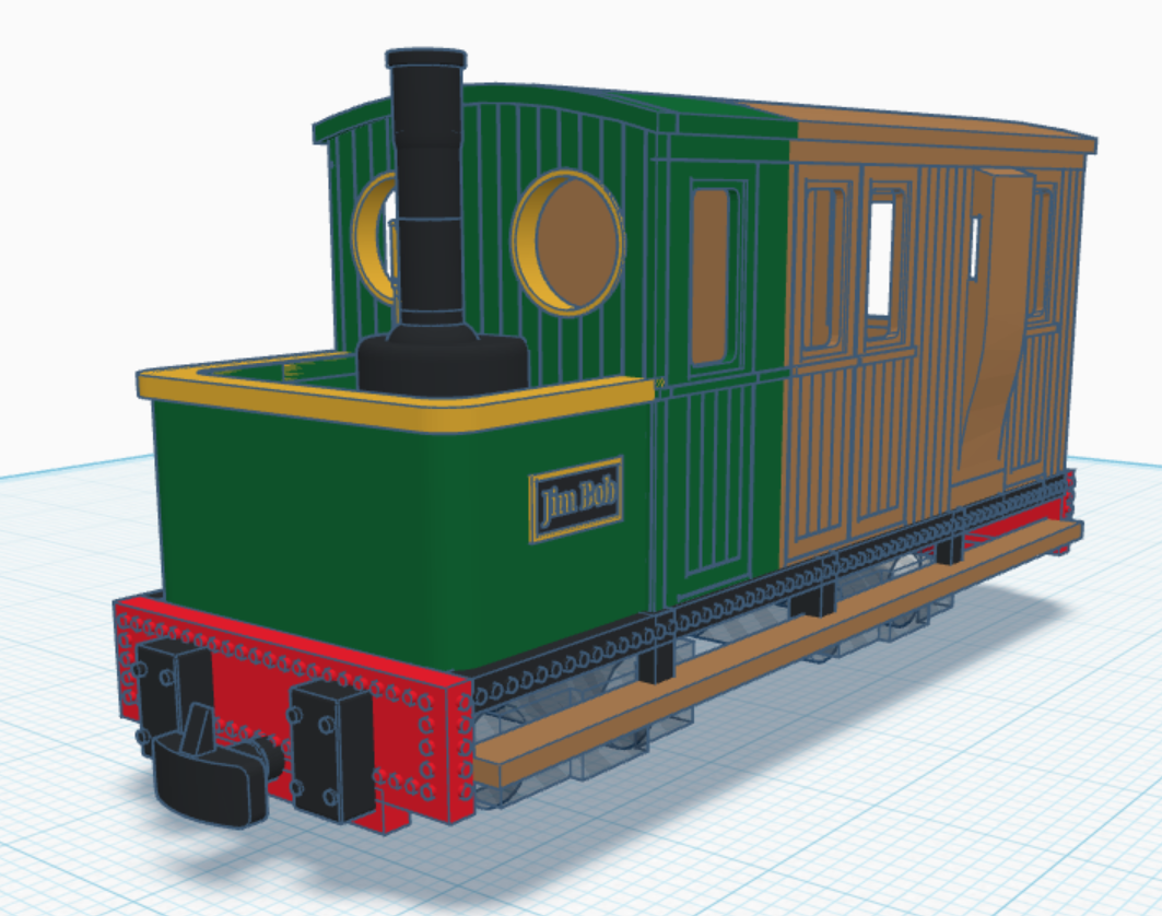 009 Steam Railcar for Kato 11-105 chassis