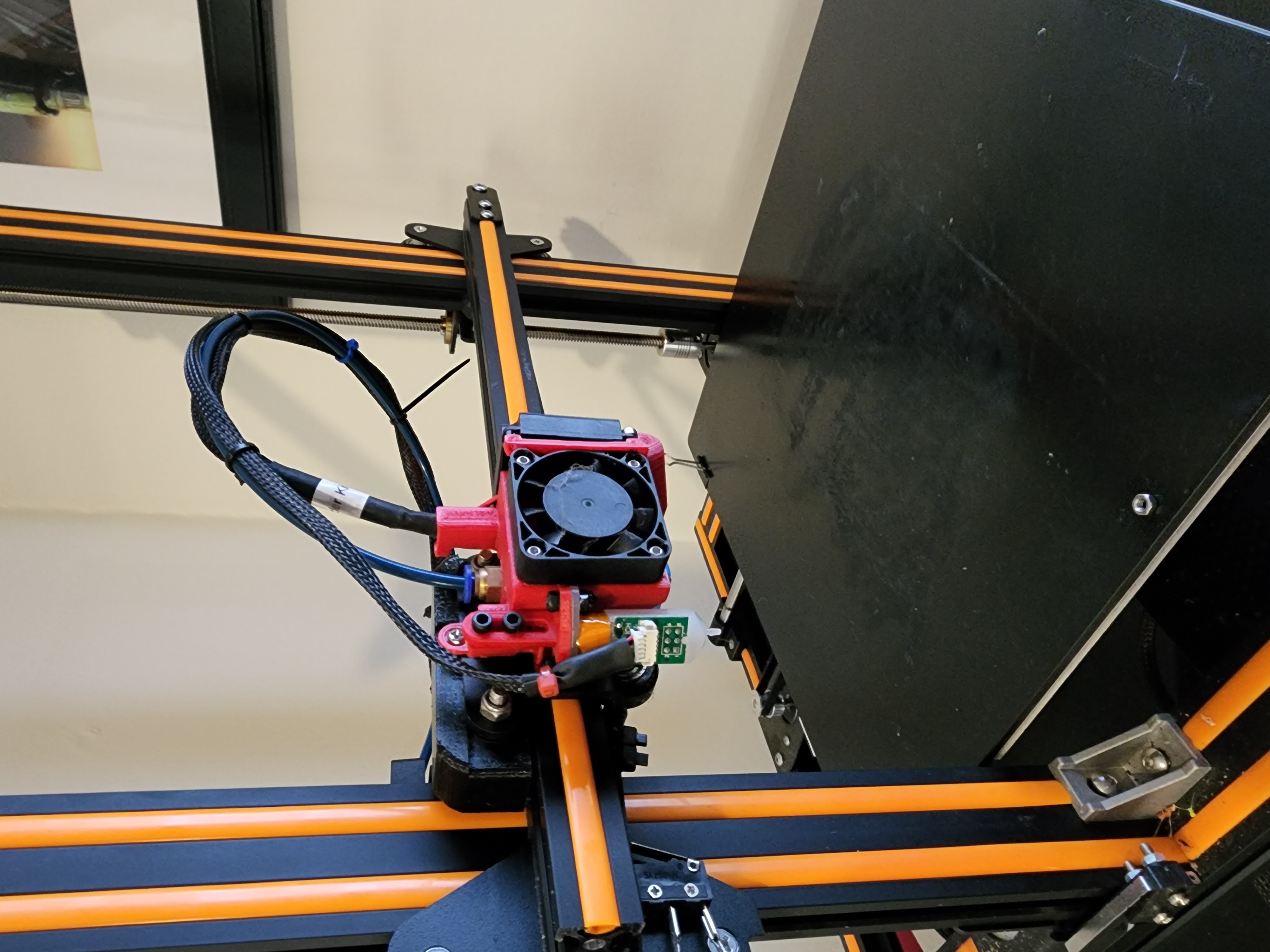 Anet E16 Upgraded Fan shroud With BLTOUCH mount