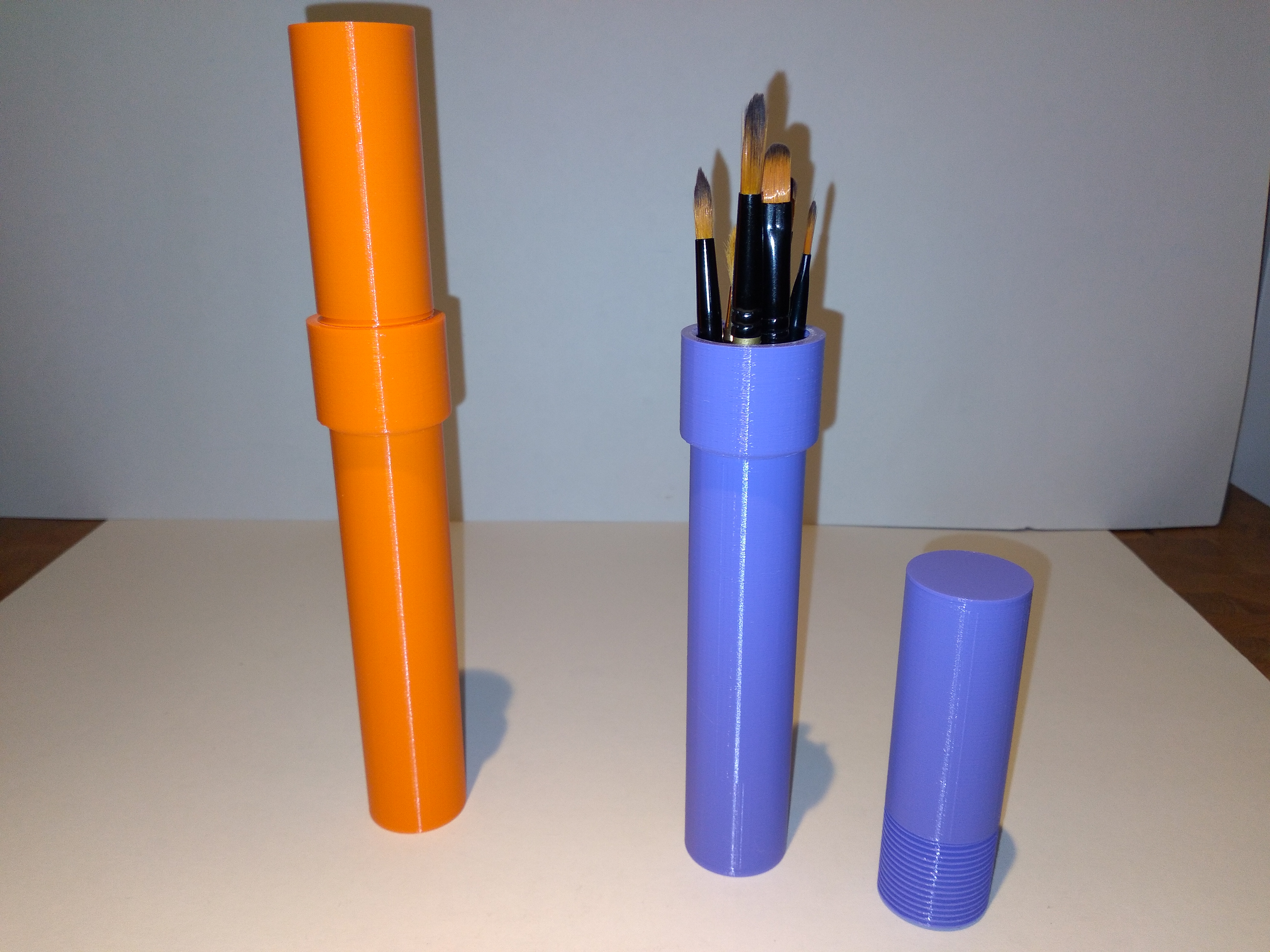 Case for small artist brushes or pencils