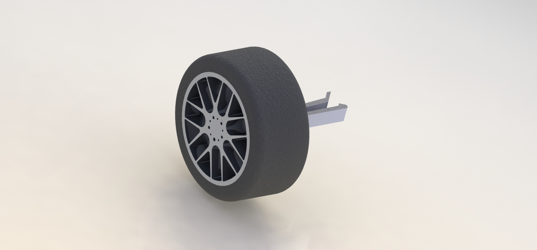 Discreate Wheel Air-tag Holder, Also an Essential Oil Car Air Freshener (Car Theft Prevention)