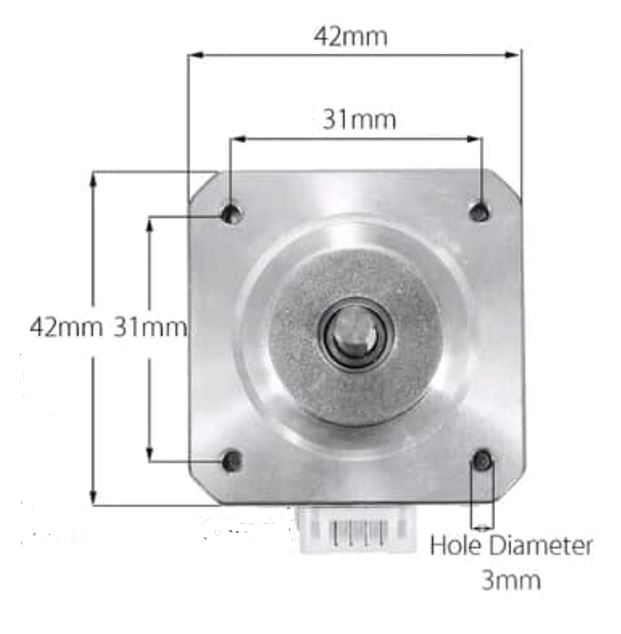 NEMA 17 negative holes for prusaslicer shape gallery