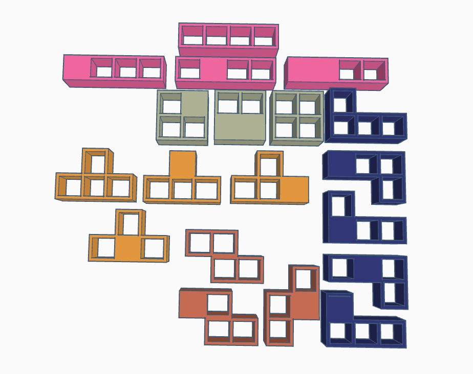 Balance Tetris weighted parts remix