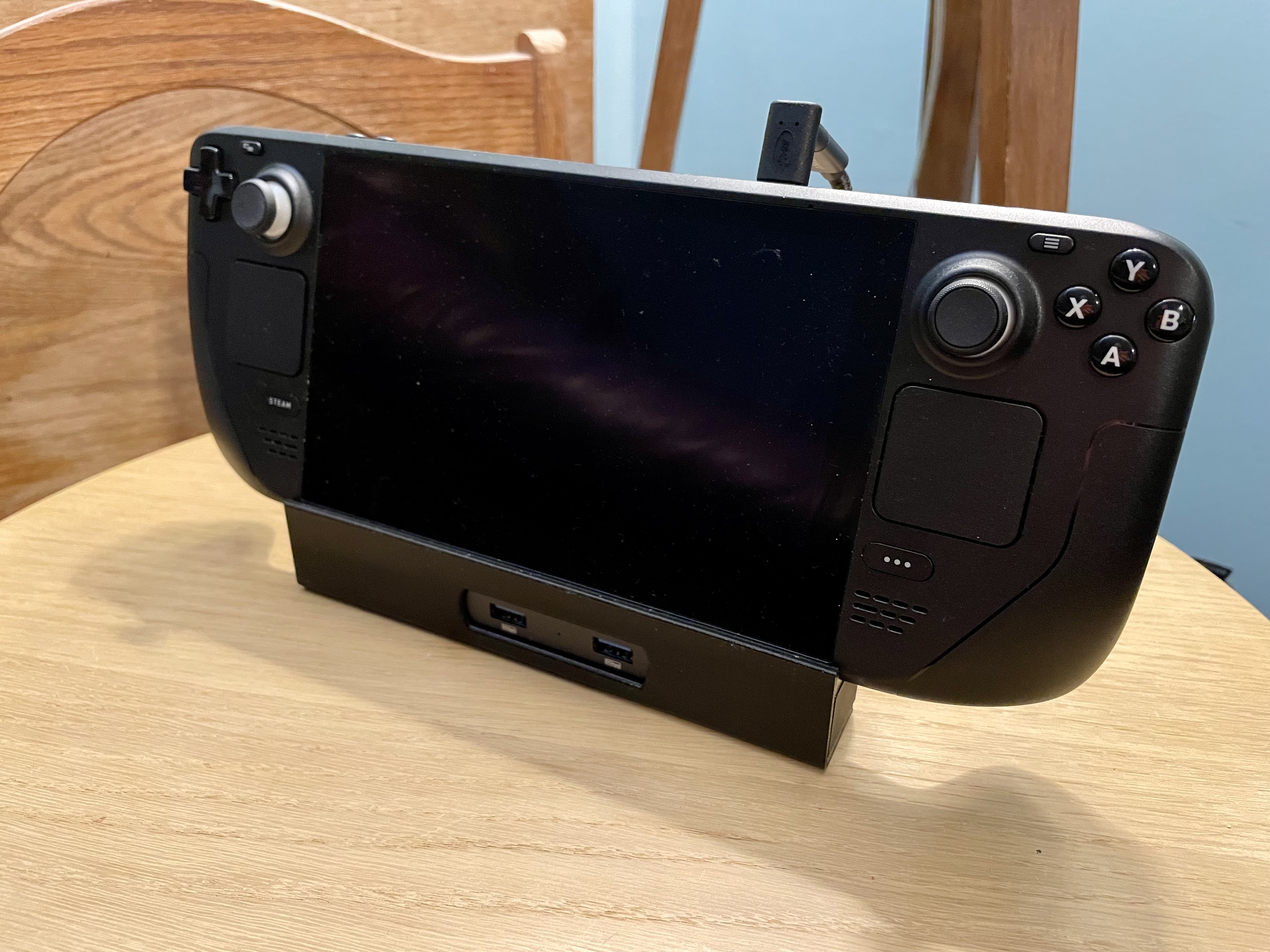 SteamDeck Powered Dock using Anker 6-in-1 USB Hub