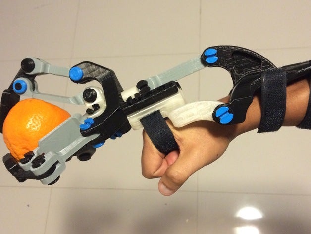 Black Ram Hand (Robotic/Prosthetic Hybrid) - Mark V