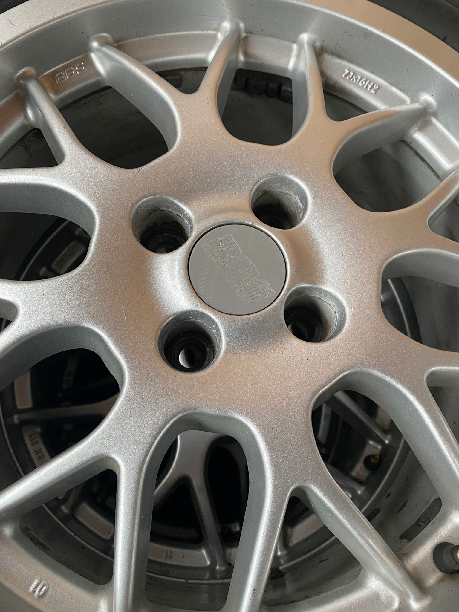 60mm hub cap / rim cap for VW Golf 2 or similar