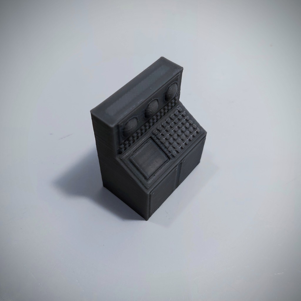 28mm Computer Console SciFi Terrain