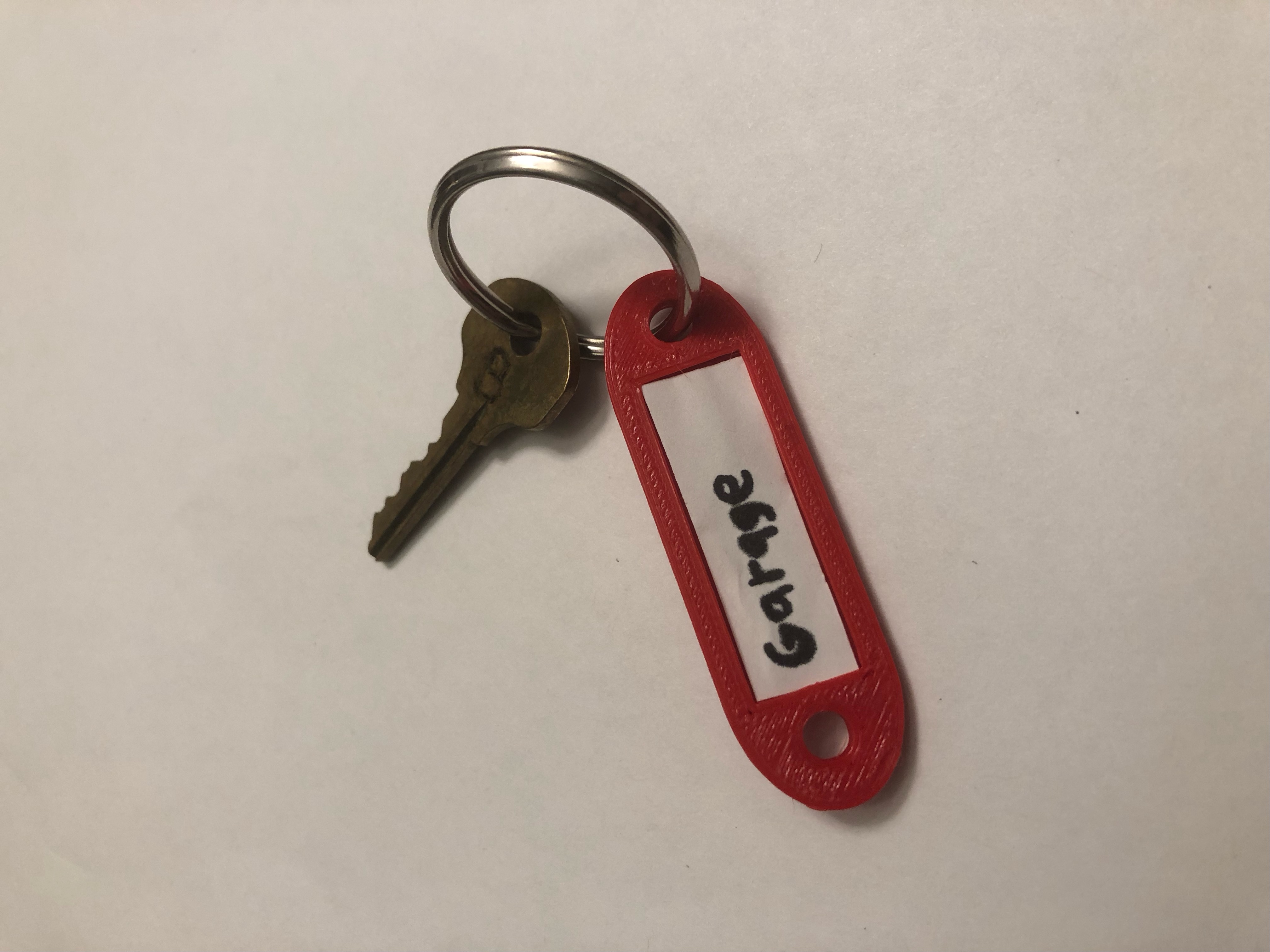 Writable keychain