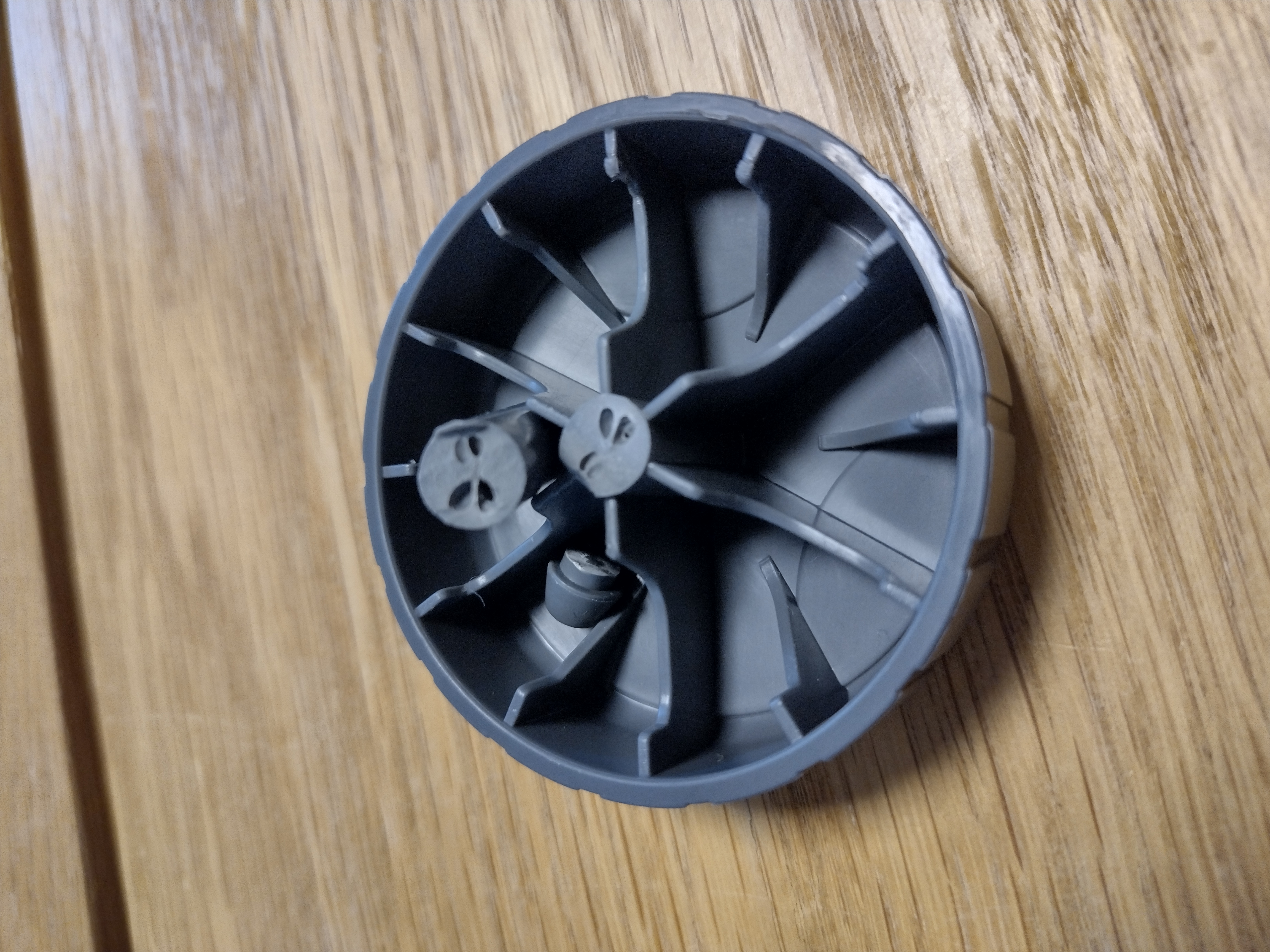 Replacement wheel for Rotho 56L storage box