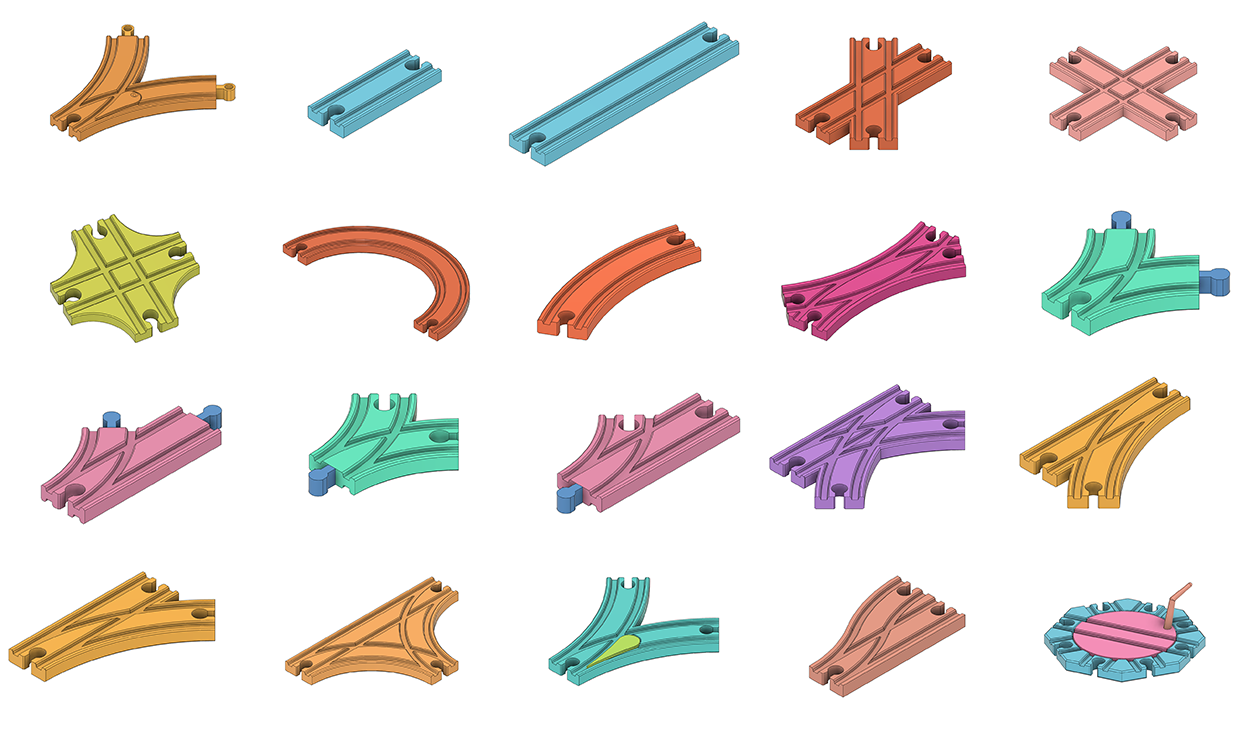 More Than 20 Brio Rails And Switches
