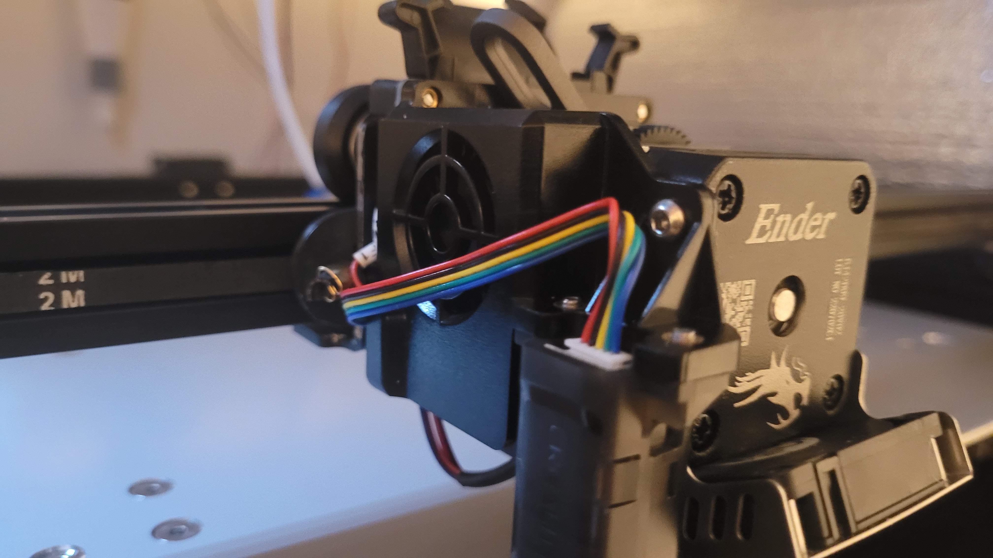 Simple Sprite Extruder adapter plate for Ender 5/Pro/Plus