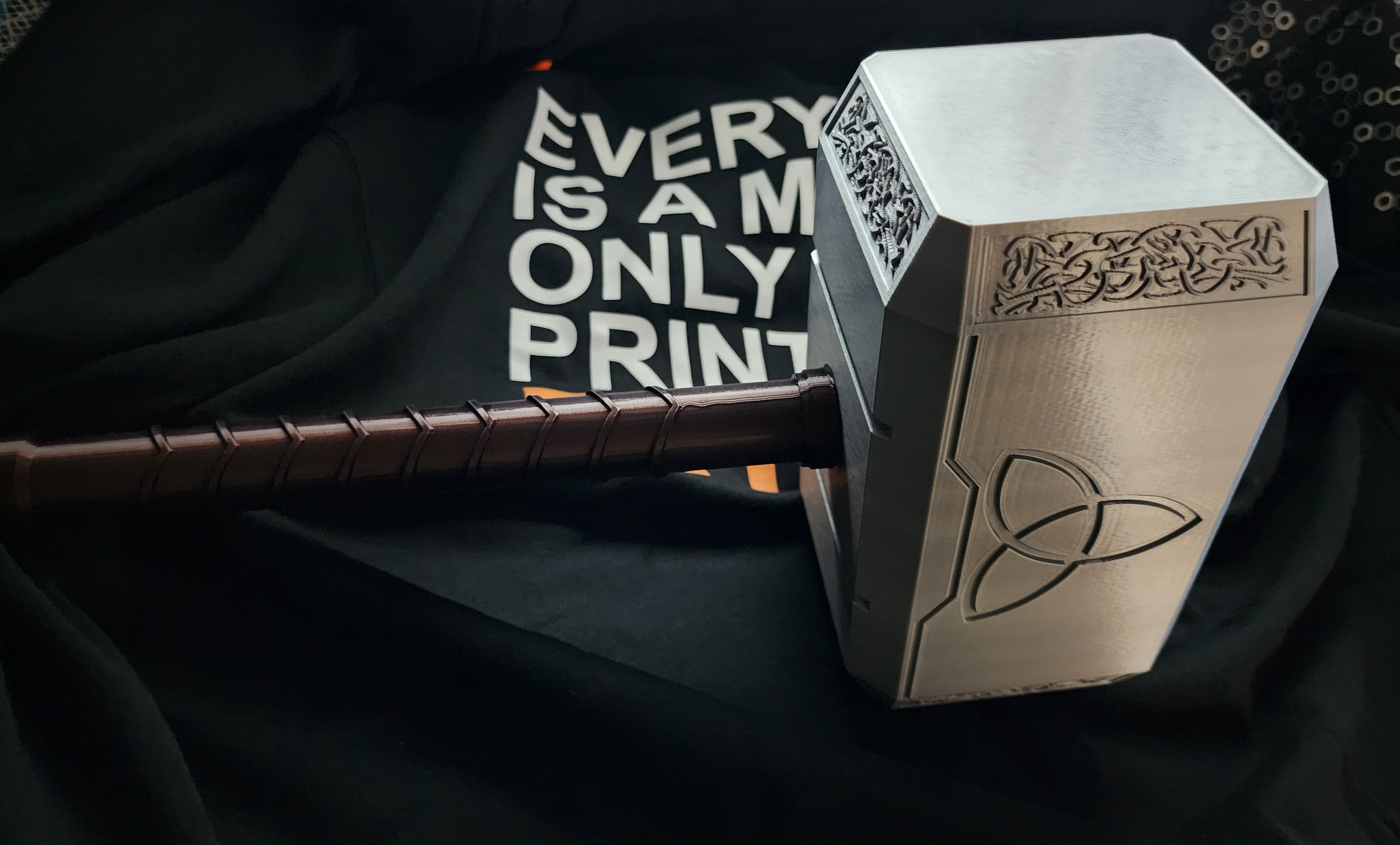 ๐ฒ Full-Size Mjolnir 3-piece screw together (Thor's Hammer) ๐ฒ