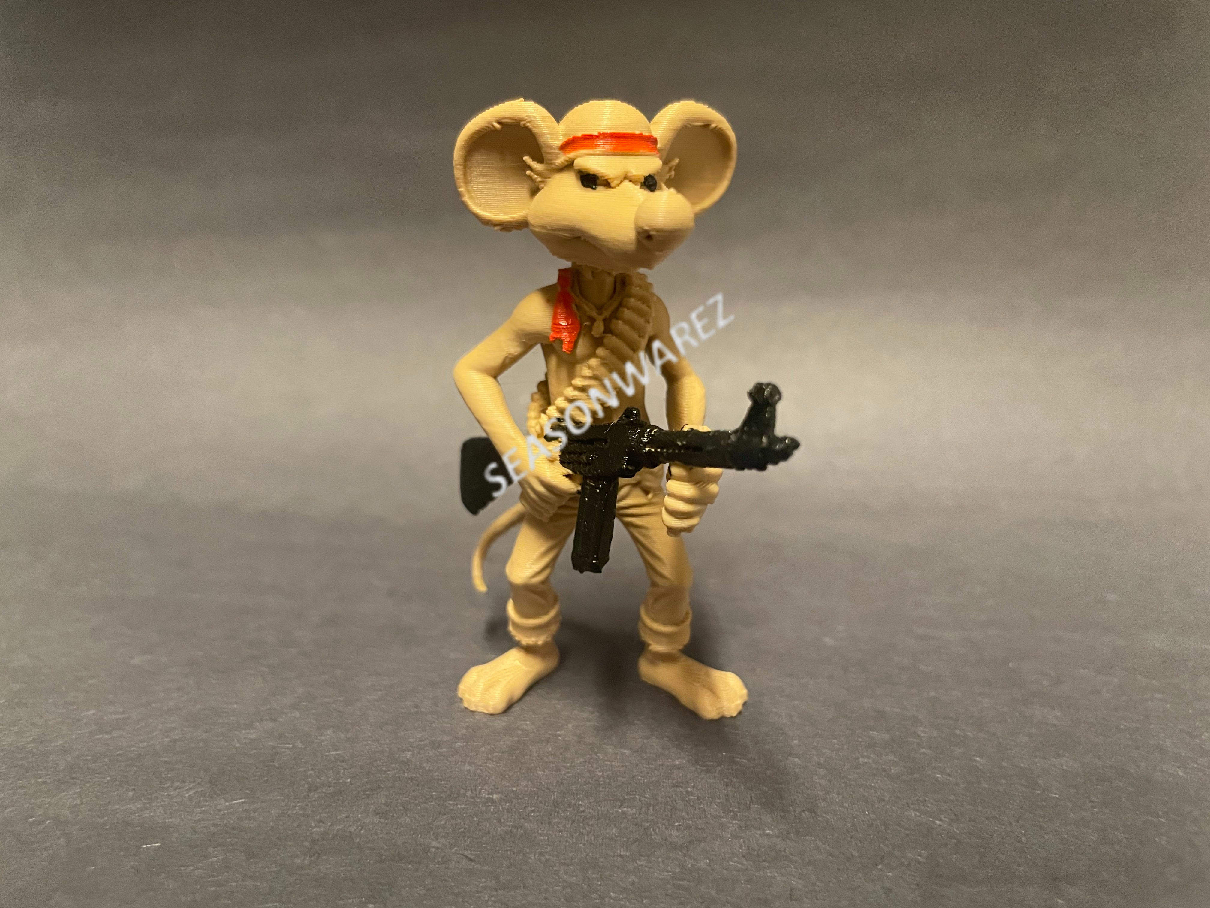 Ratbo First Blood (Rambo Rat Parody) - 80s