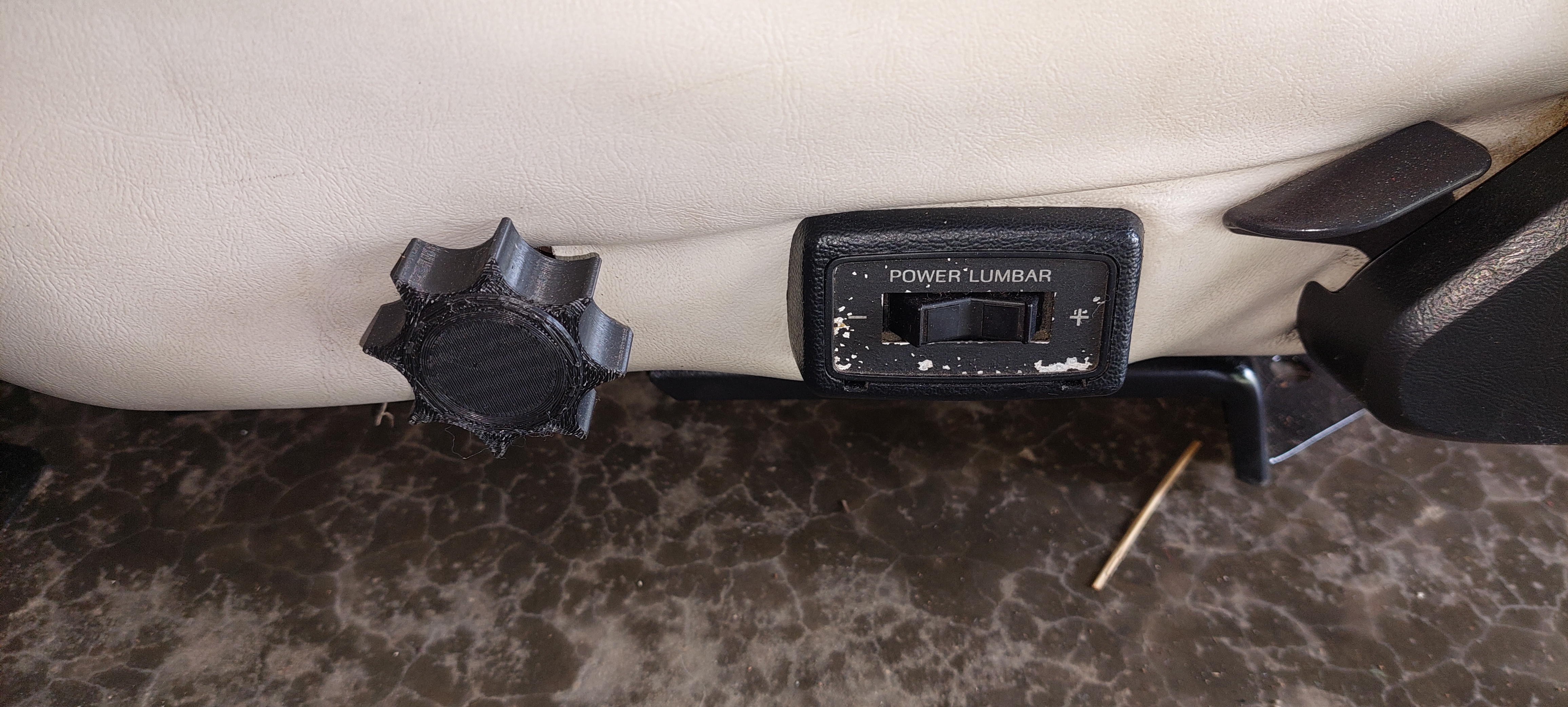 Foxbody Mustang Side Bolster Adjsutment Knob