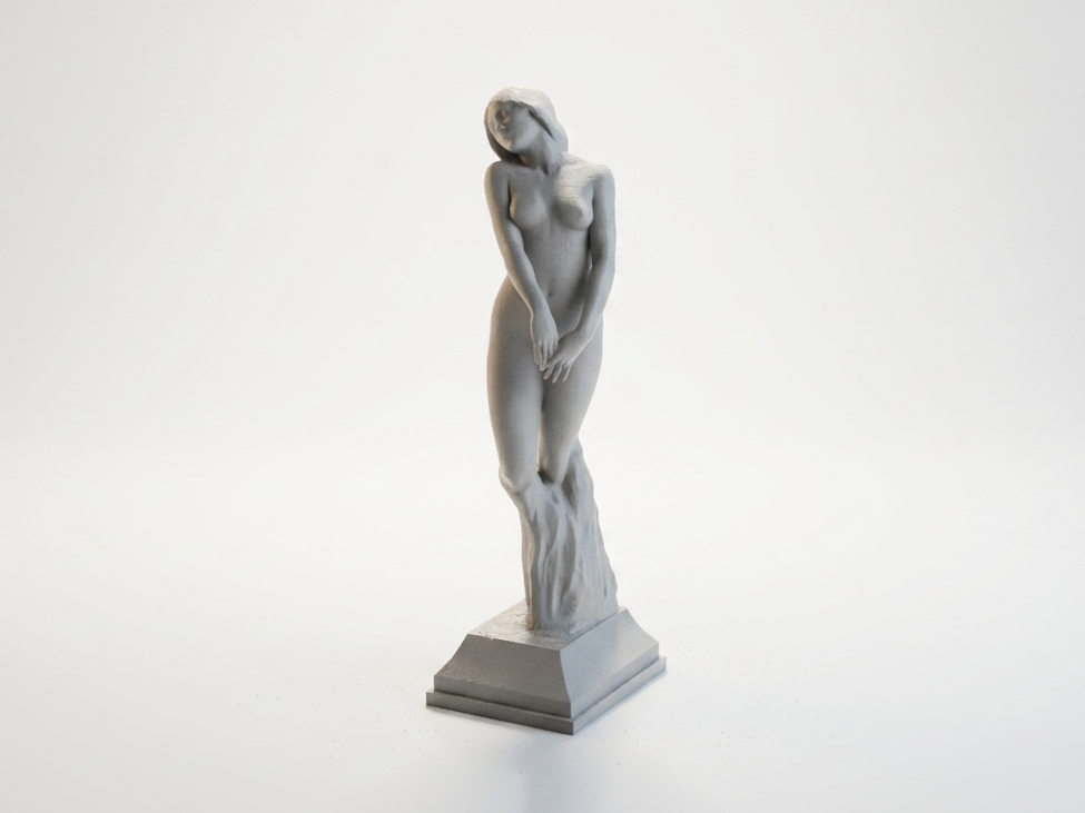 The Mist Female Figure Statue 3D Printable