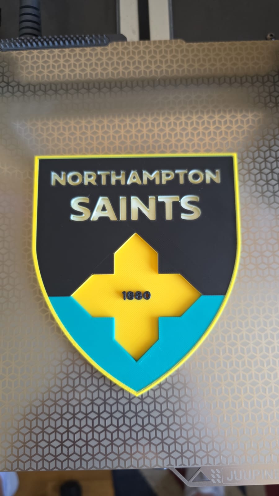 Northampton Saints Rugby crest for mancave
