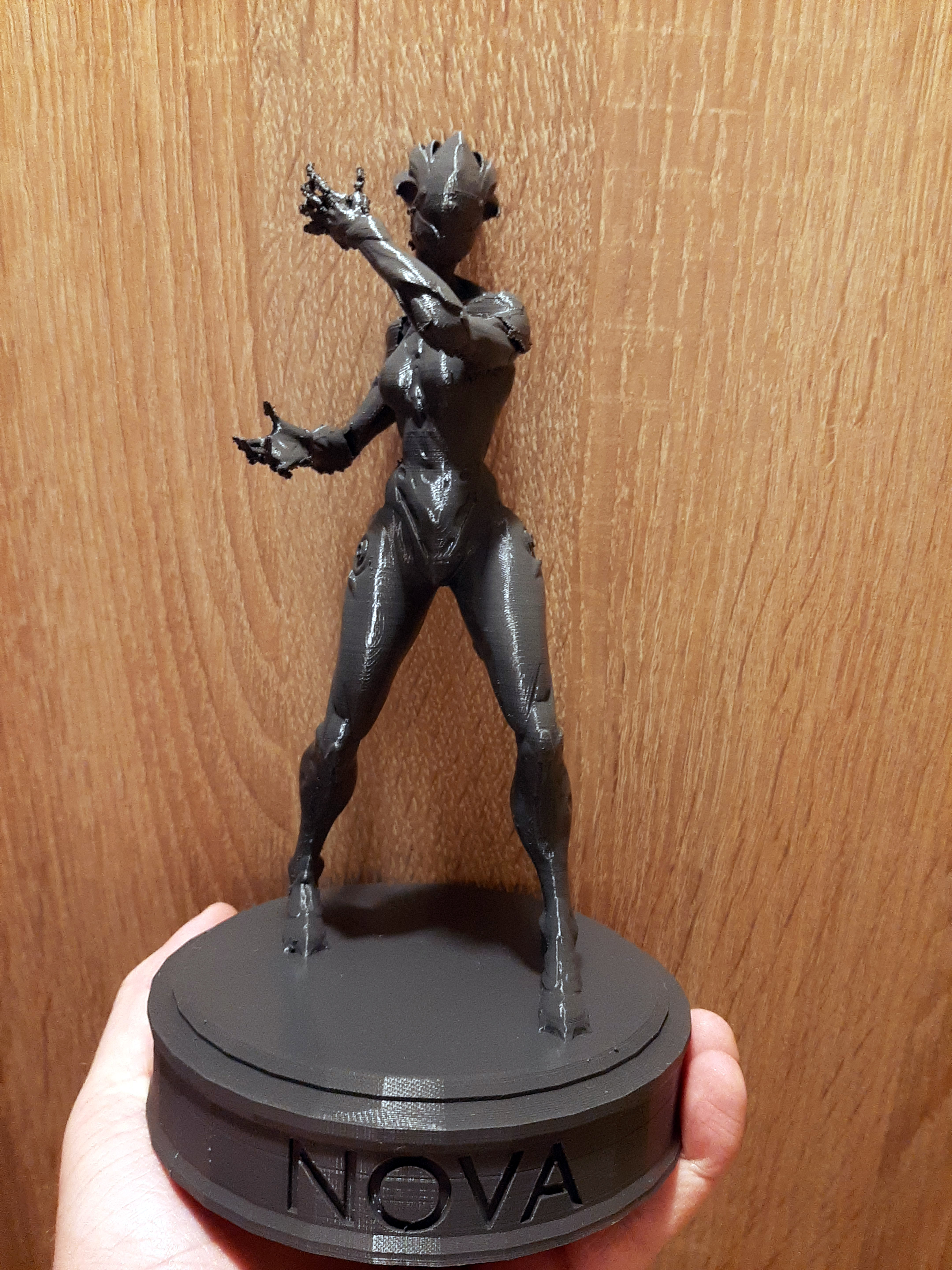Warframe Nova Atomica Statue