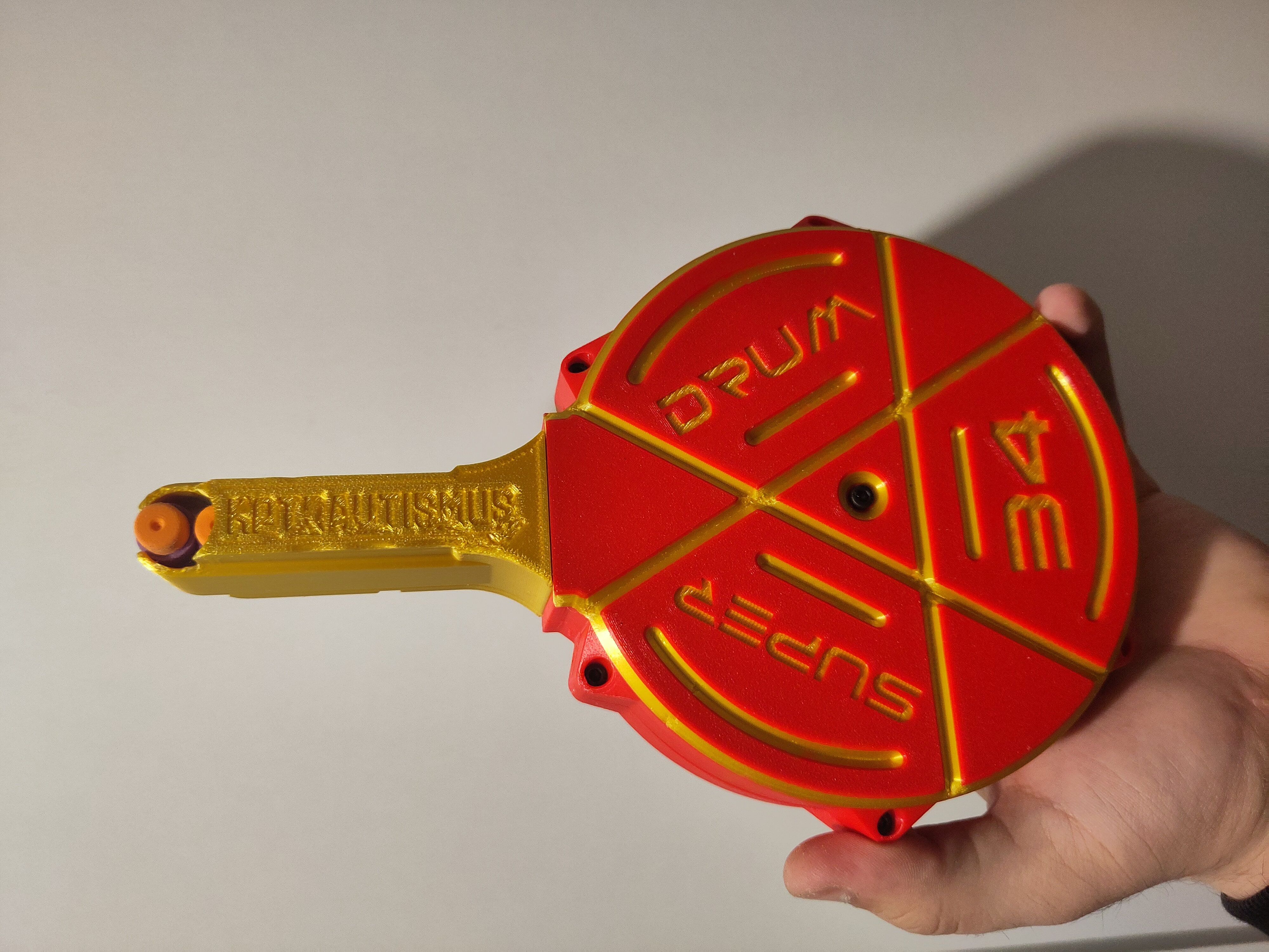 Super Drum 34 | Talon comaptible 34 round nerf half-dart drum