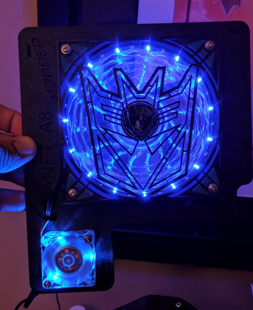 Decepticon Fan Grill (120mm)