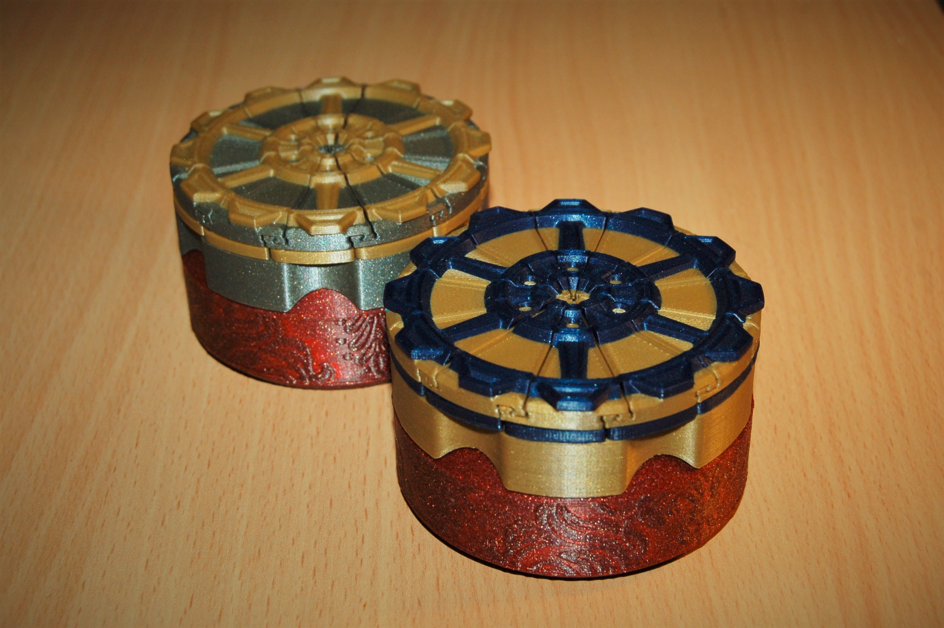 Gear Lid - 12 Leaf Aperture Iris Box