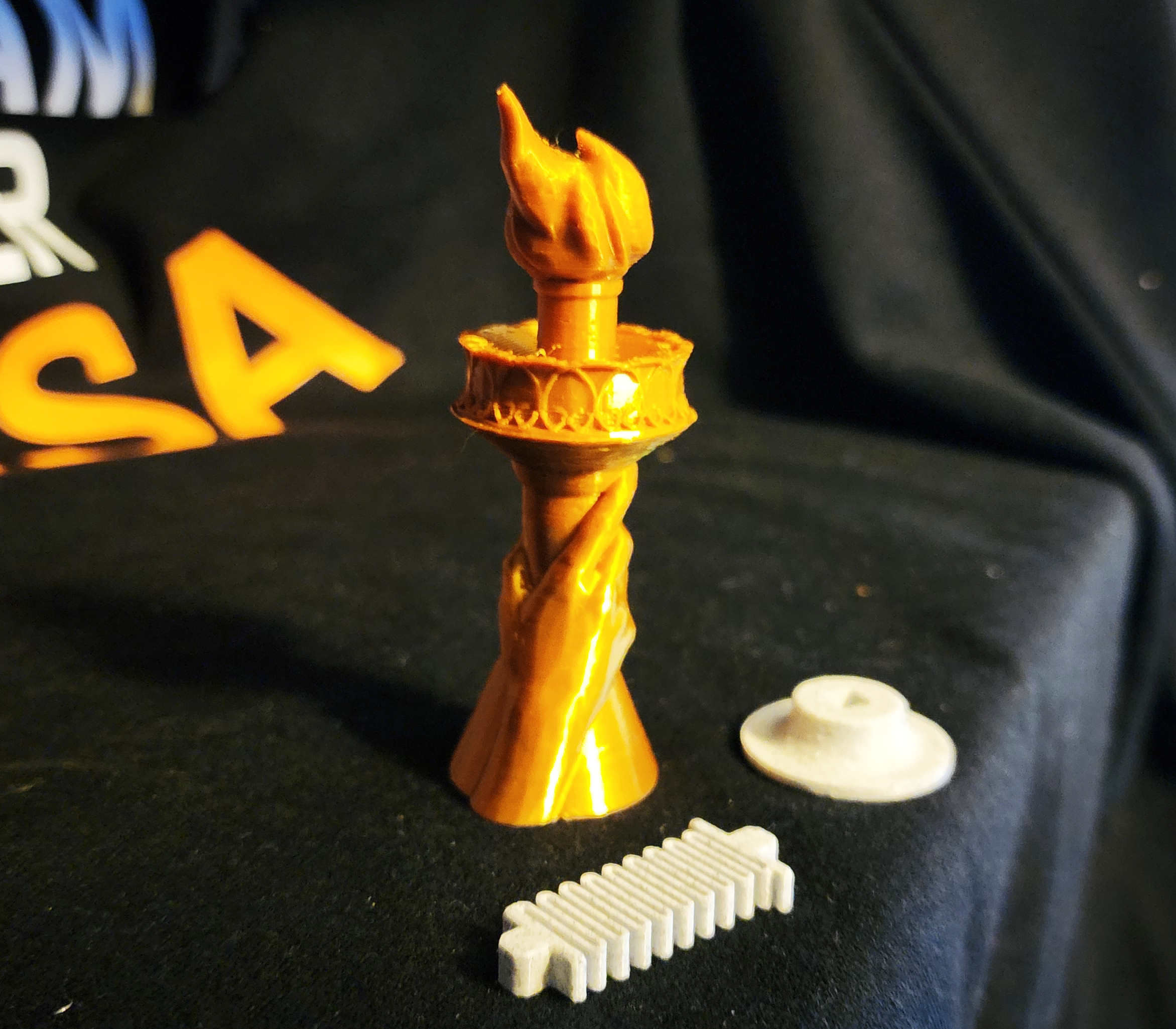 Liberty's Torch Bobble Head