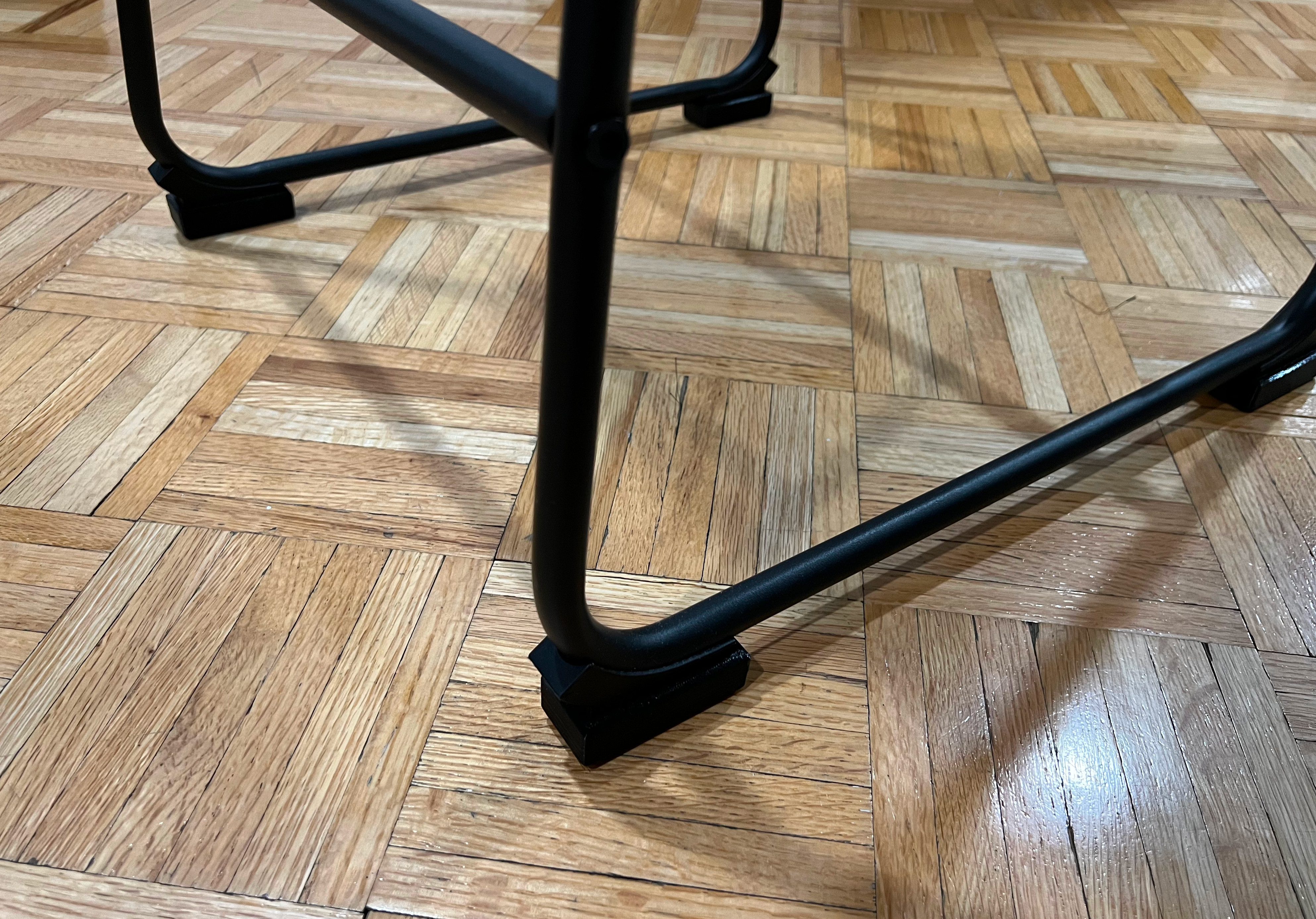 Counter stool stilts to prevent vacuum robot from getting caught on legs - Walker Edison counter stools