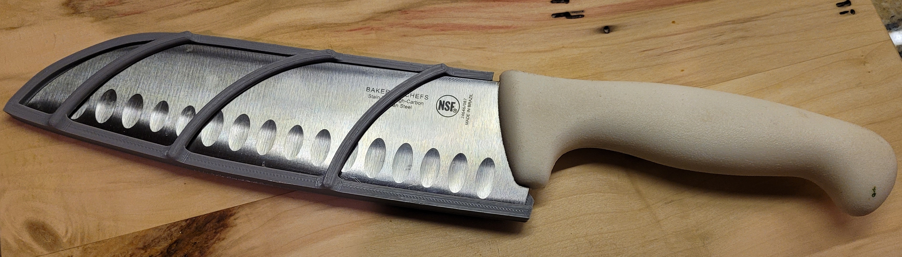 Magnetic Knife Sheath for Santoku knife