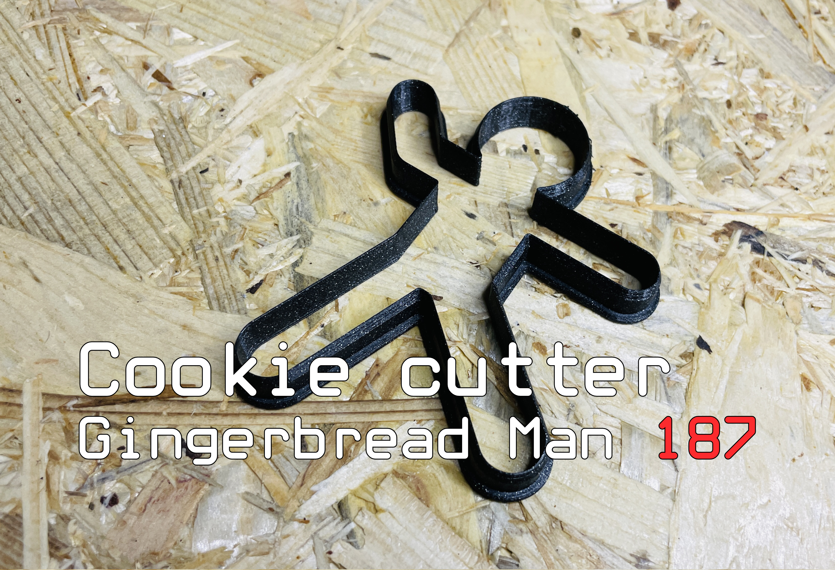 Cookie cutter - Gingerbread Man 187