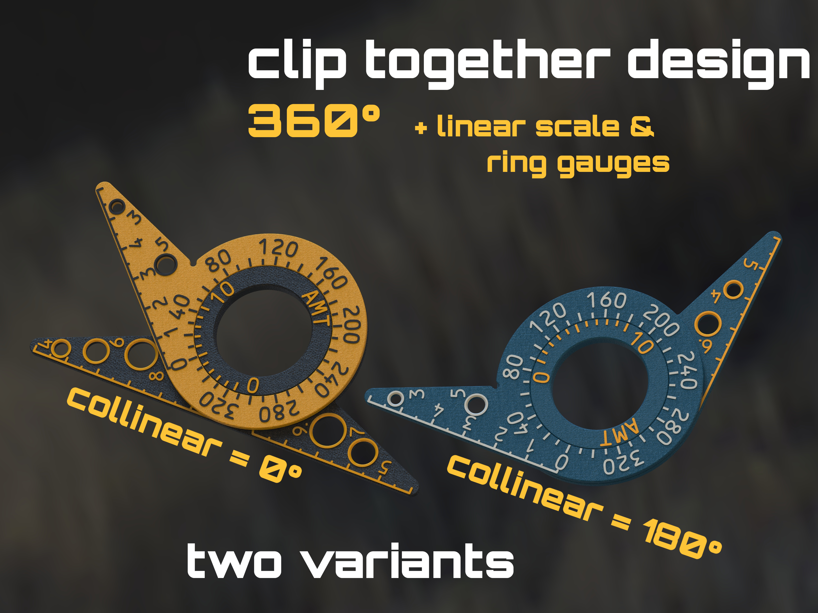 Vernier bevel protractor - Goniometer | Rapporteur | Winkelmesser