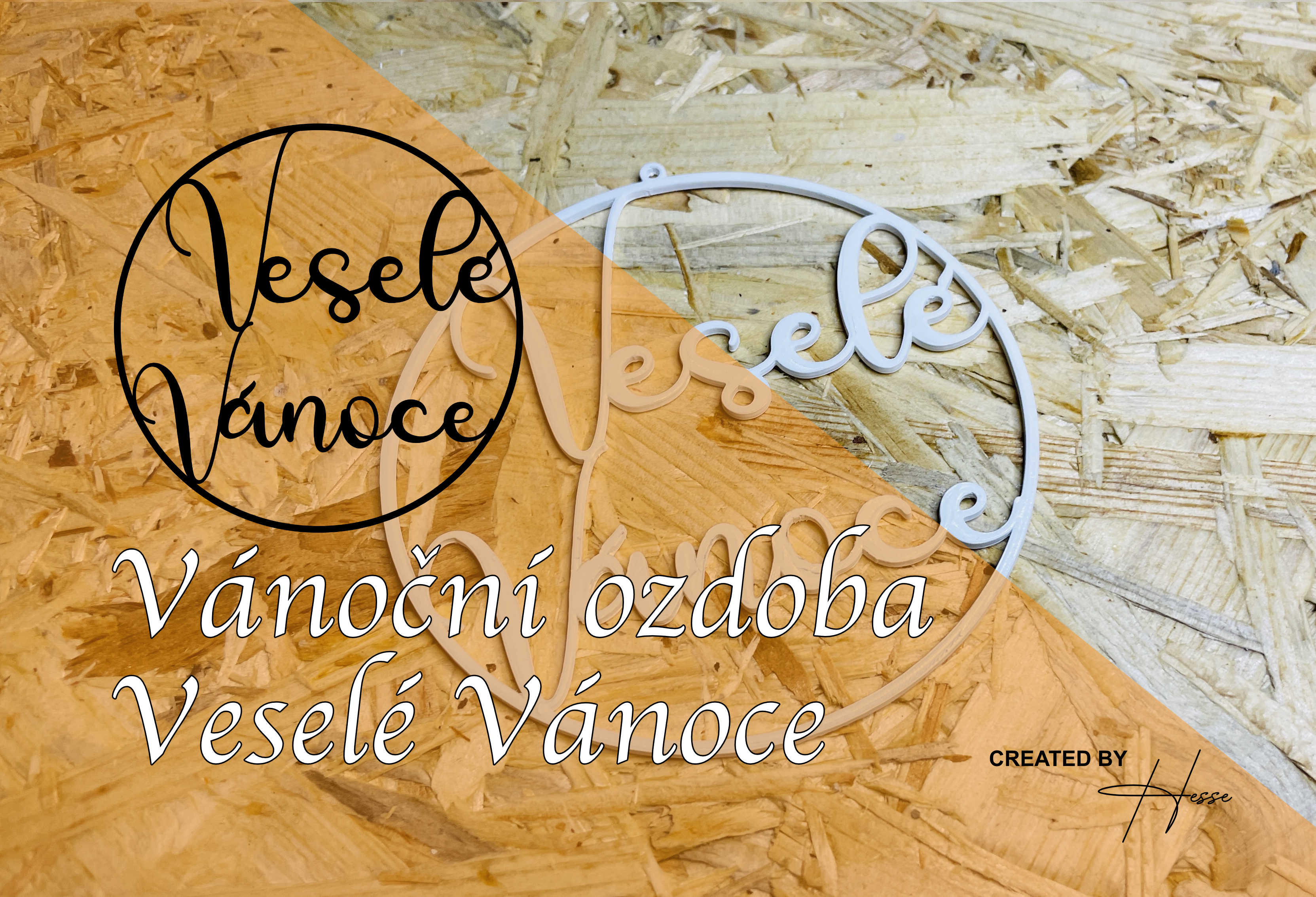Veselé Vánoce - Vánoční ozdoba