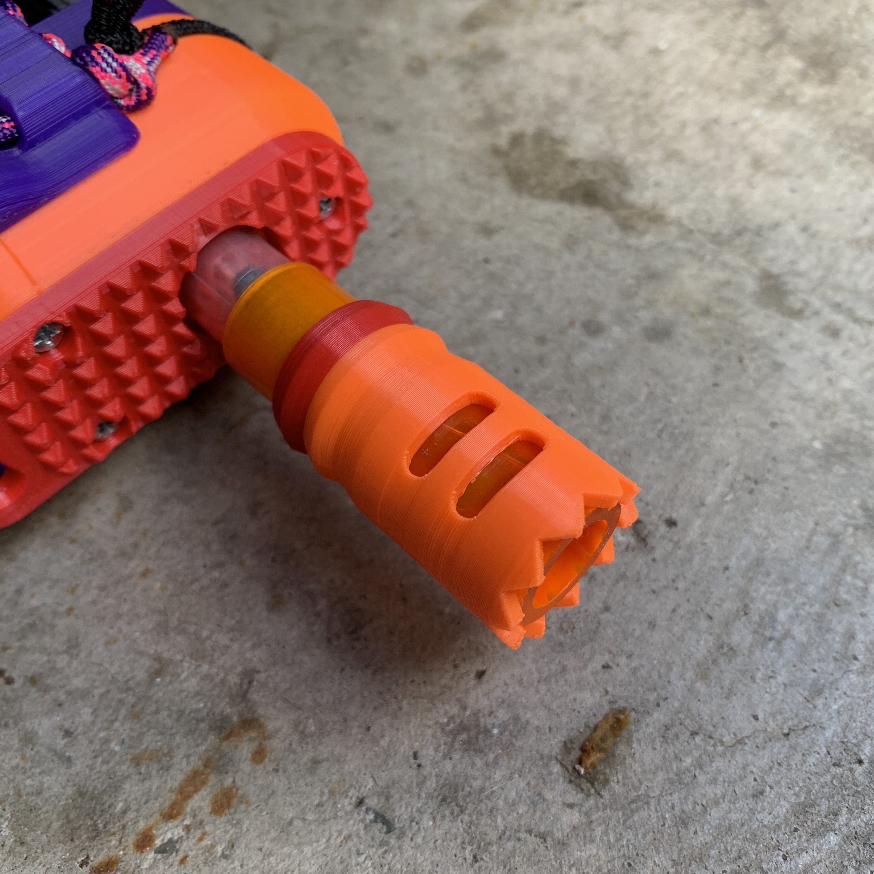 "Pumpkin Carver" Worker Scar Muzzle Cover