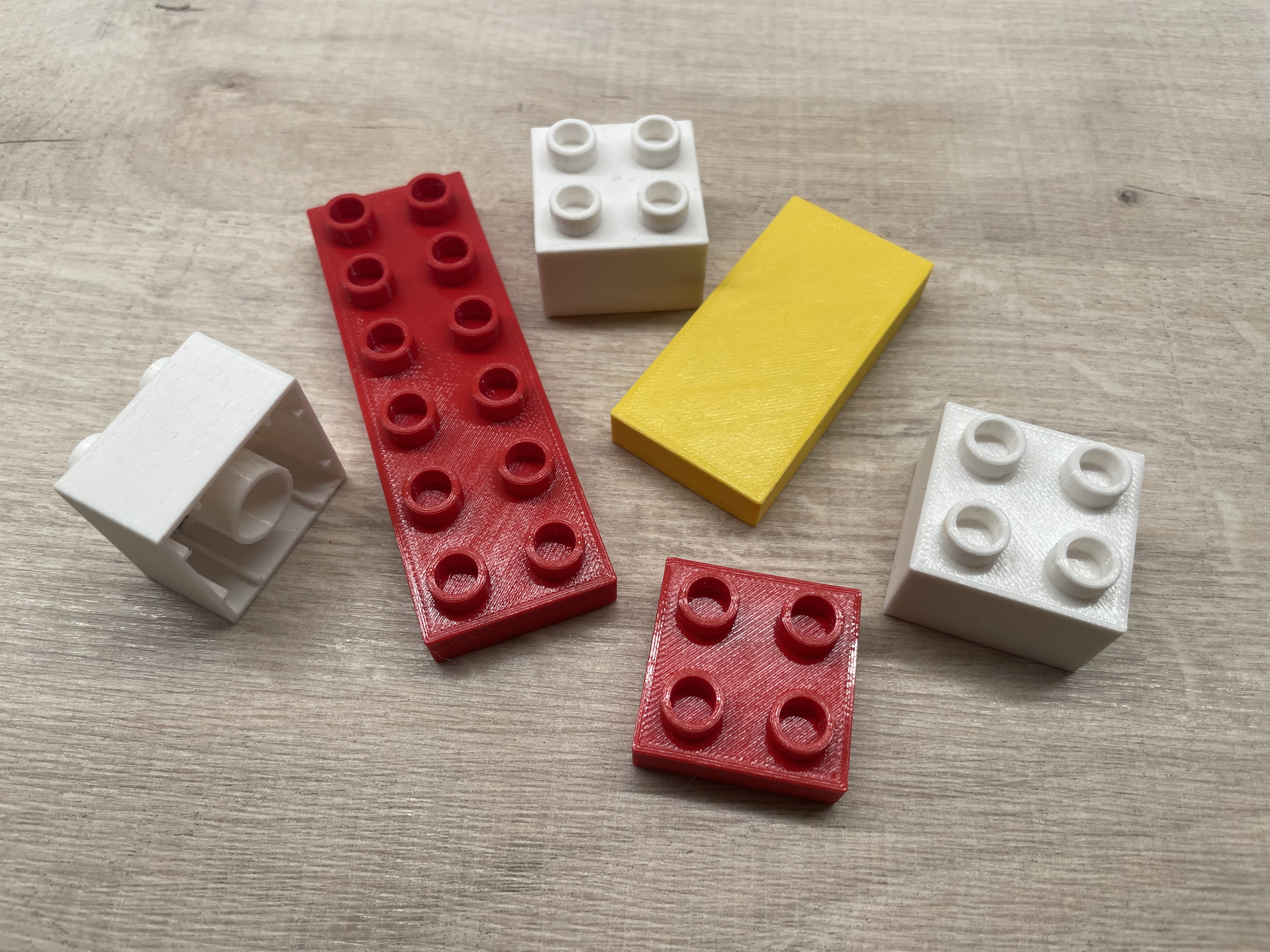 Lego Duplo Brick Collection with Parametric Source Files