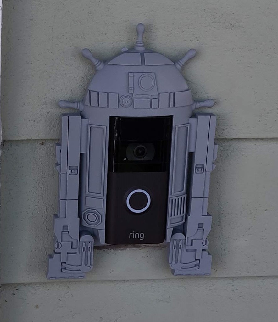Nautical R2D2 Ring Doorcam Ornament