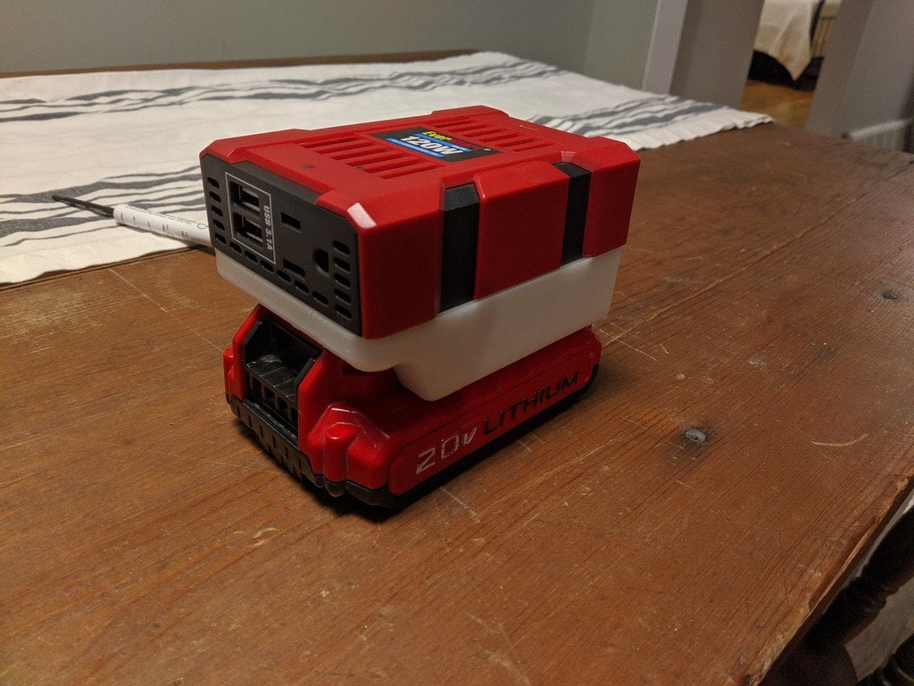 20V Porter Cable Inverter Adapter