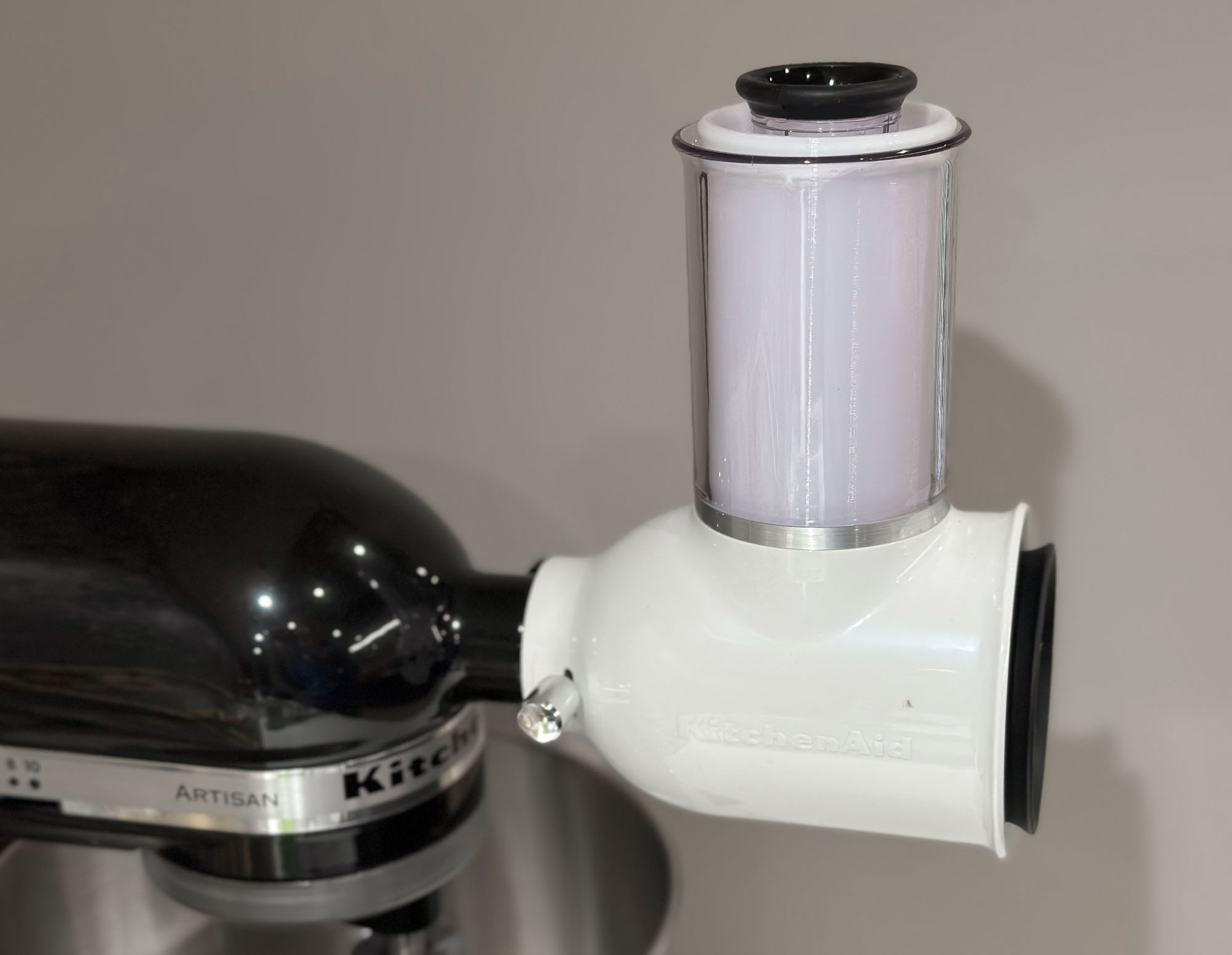Stand mixer food pusher replacement