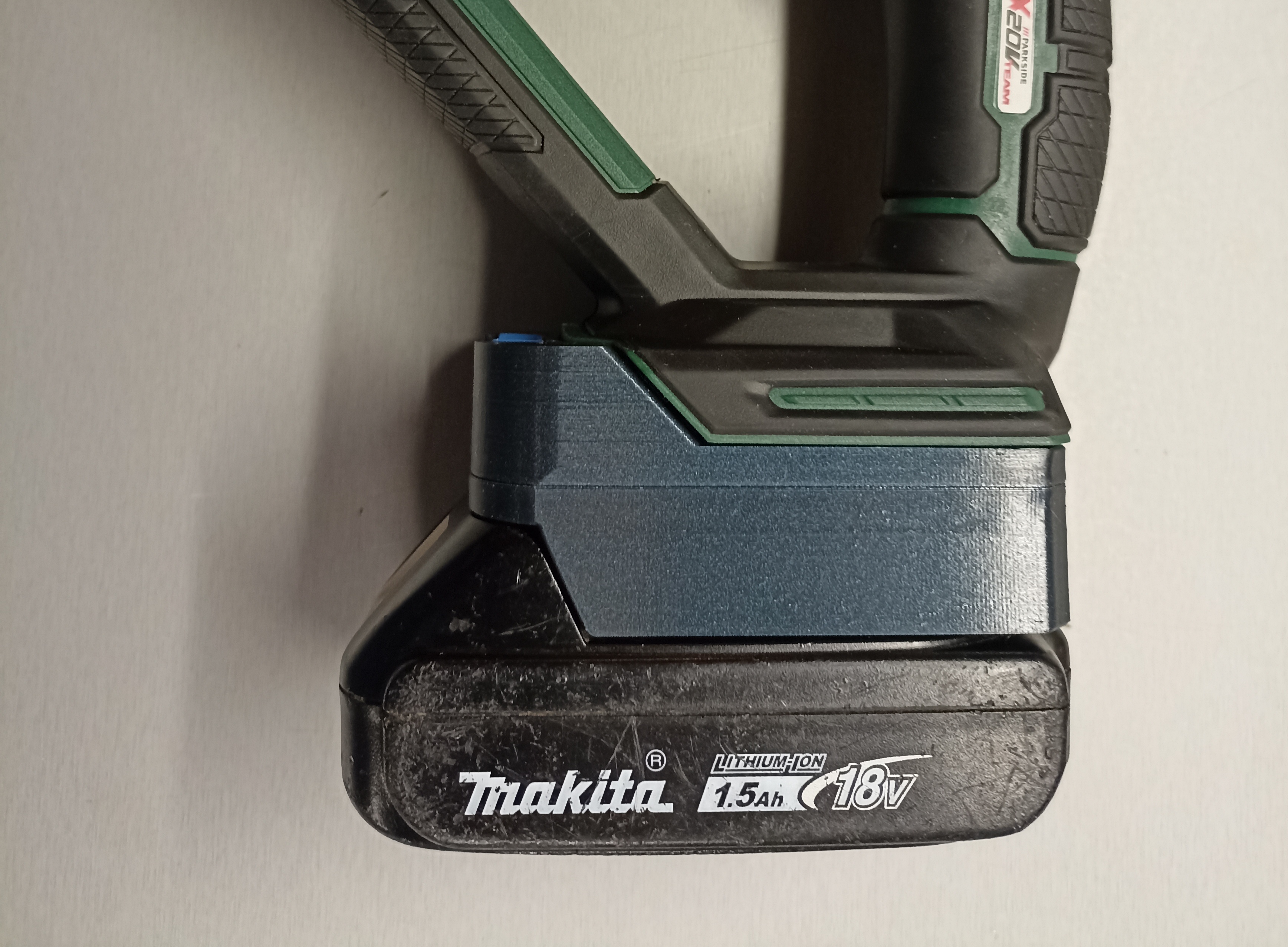 Redukce pro baterie Makita / nářadí Parkside / Nová verze ke stažení
