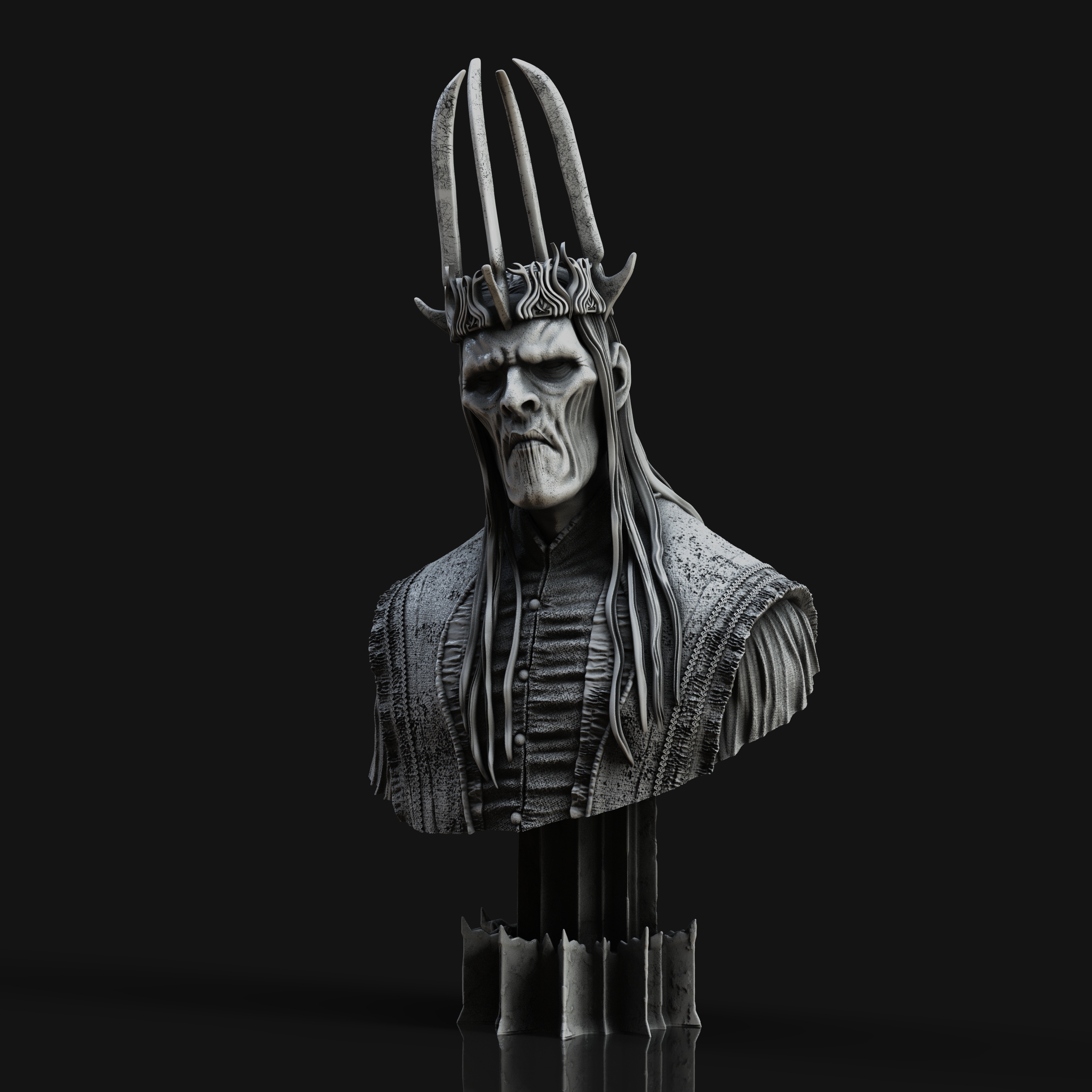 Witch King of Angmar bust - LOTR