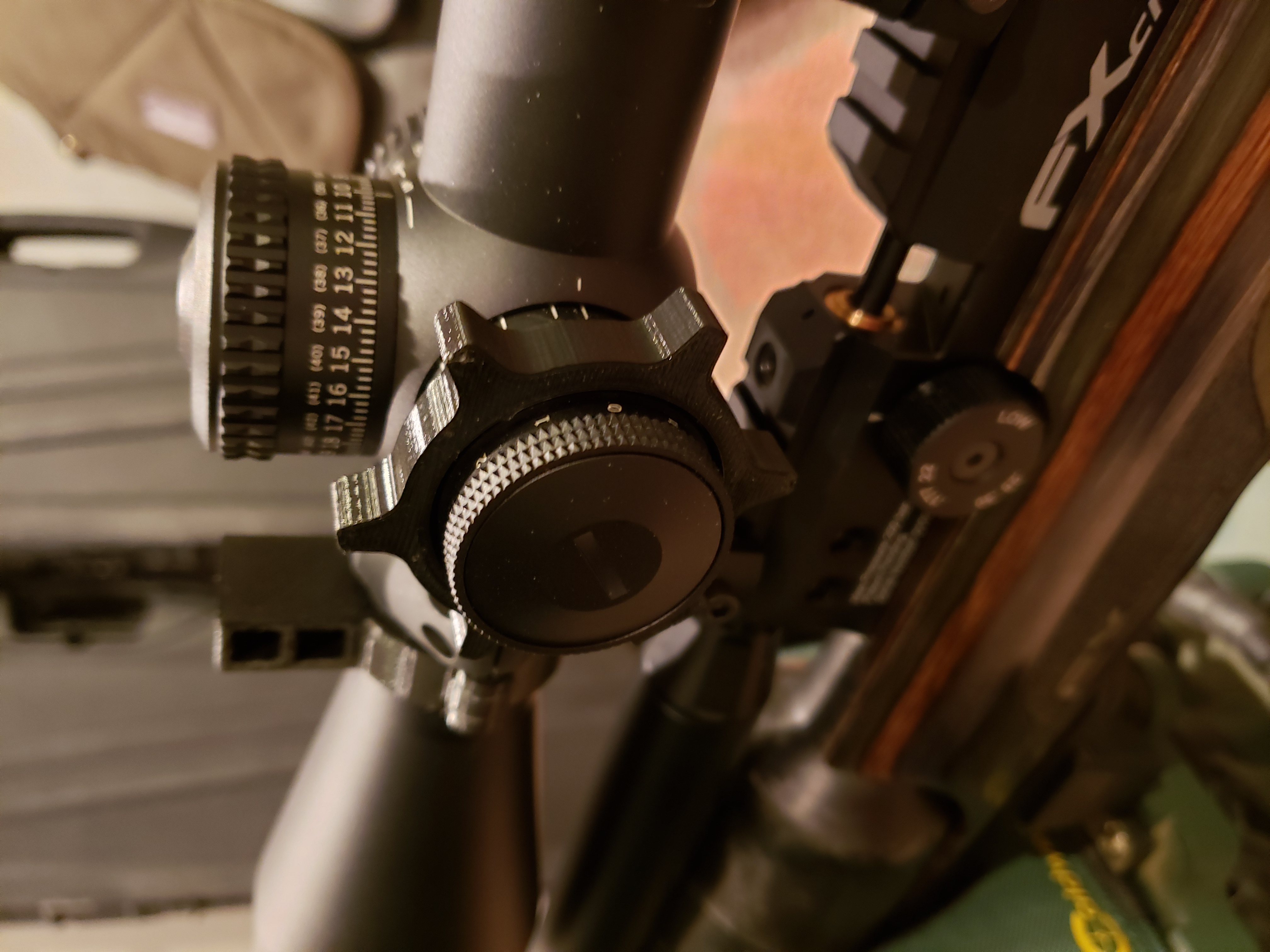 Vortex Strike Eagle Scope Parallax Wheel.