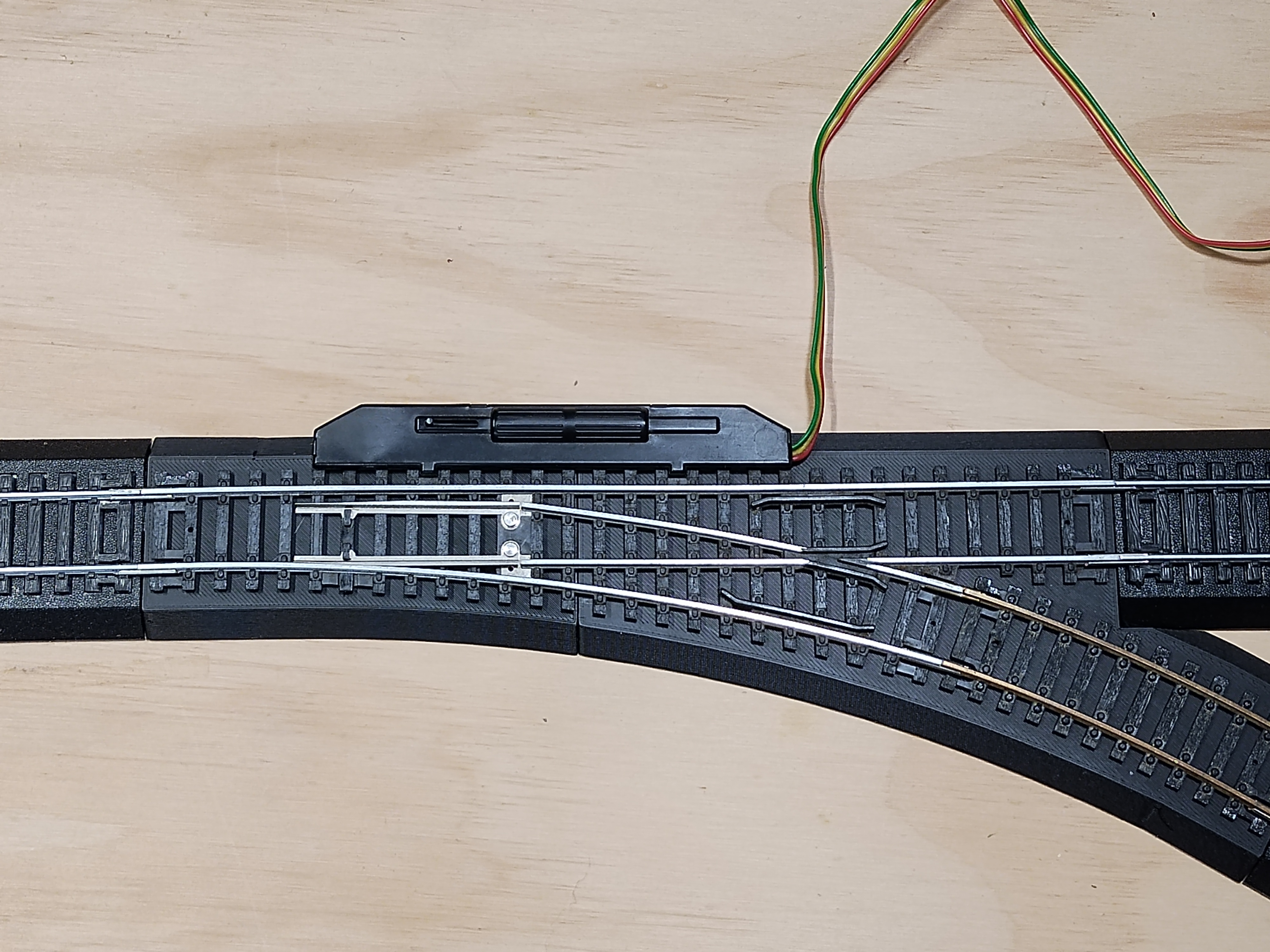 HO Model Trains - Traditional to EZ Track Turnout Adapters