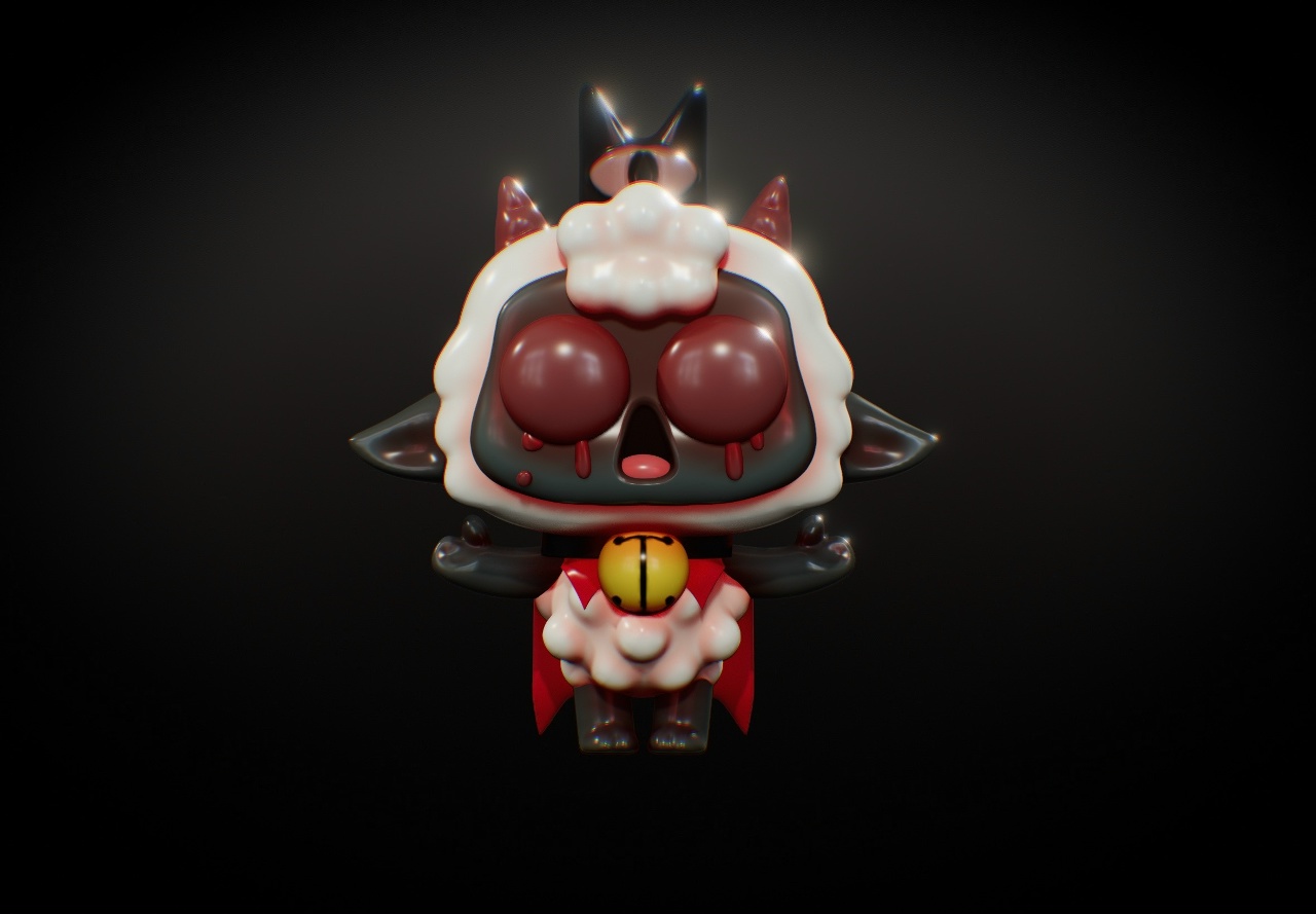 Cult of the Lamb - The Lamb Miniature | STL for Painting (Unbased)
