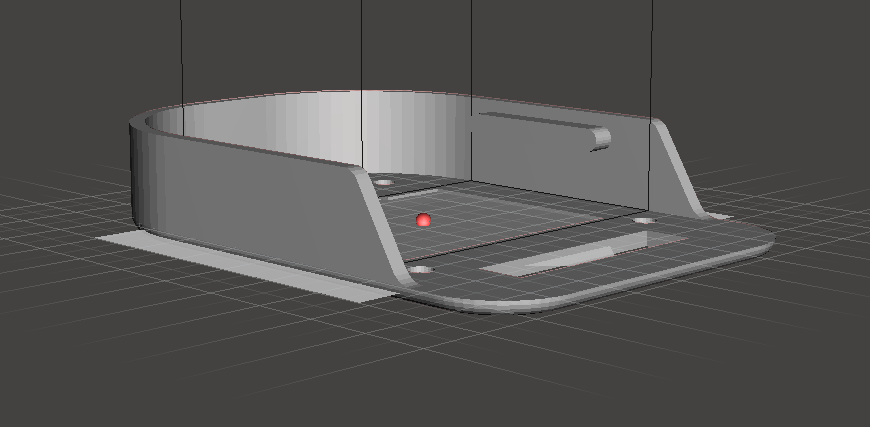 Makita battery adapter with largely parametric ( spreadsheet based ) FreeCad source.