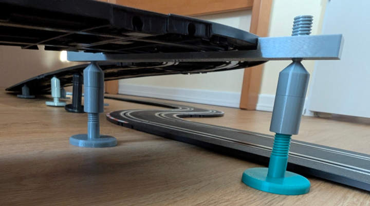 Carrera Go! Stützen Pfeiler Pillar Brücke Bridged Support for 1:43 Slotcar Race Track