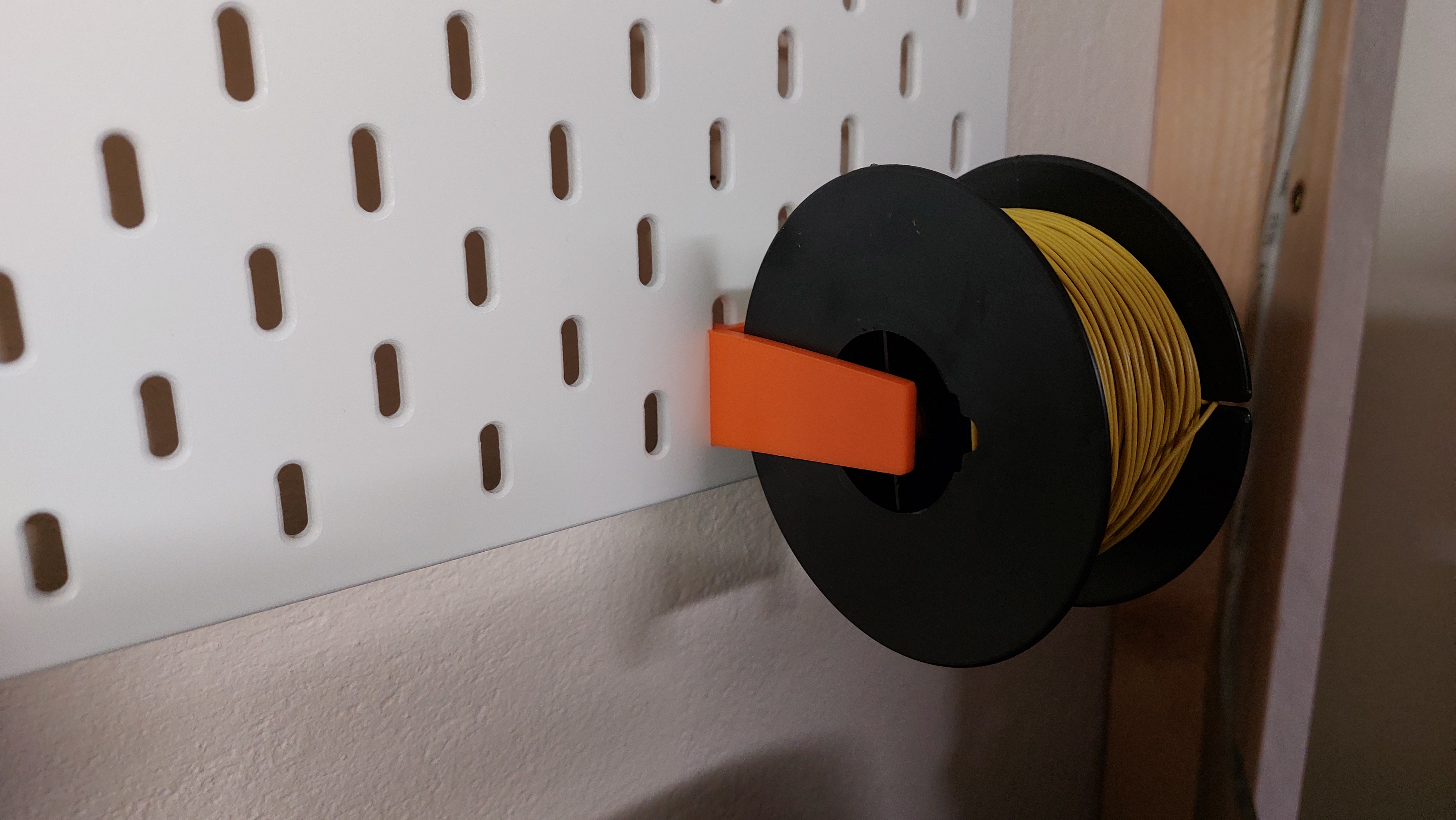 IKEA skadis, Kleiner Rollenhalter für 44mm x 100mm Rollen