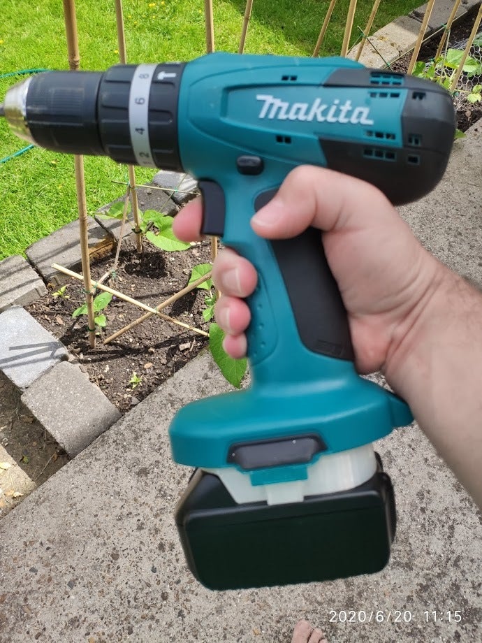 MAKITA 8391DWPE PA18 18V Drill to LXT Adaptor