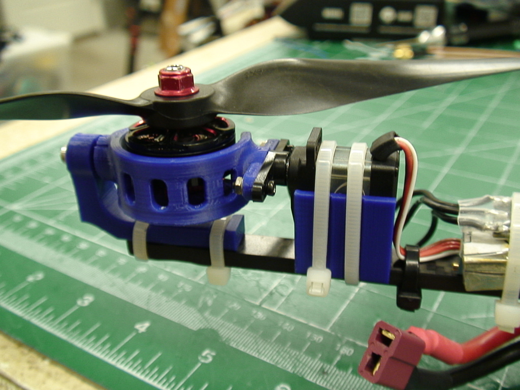 Tricopter LR and Baby Impossible Tilt with Bearings and Crossfire Diversity