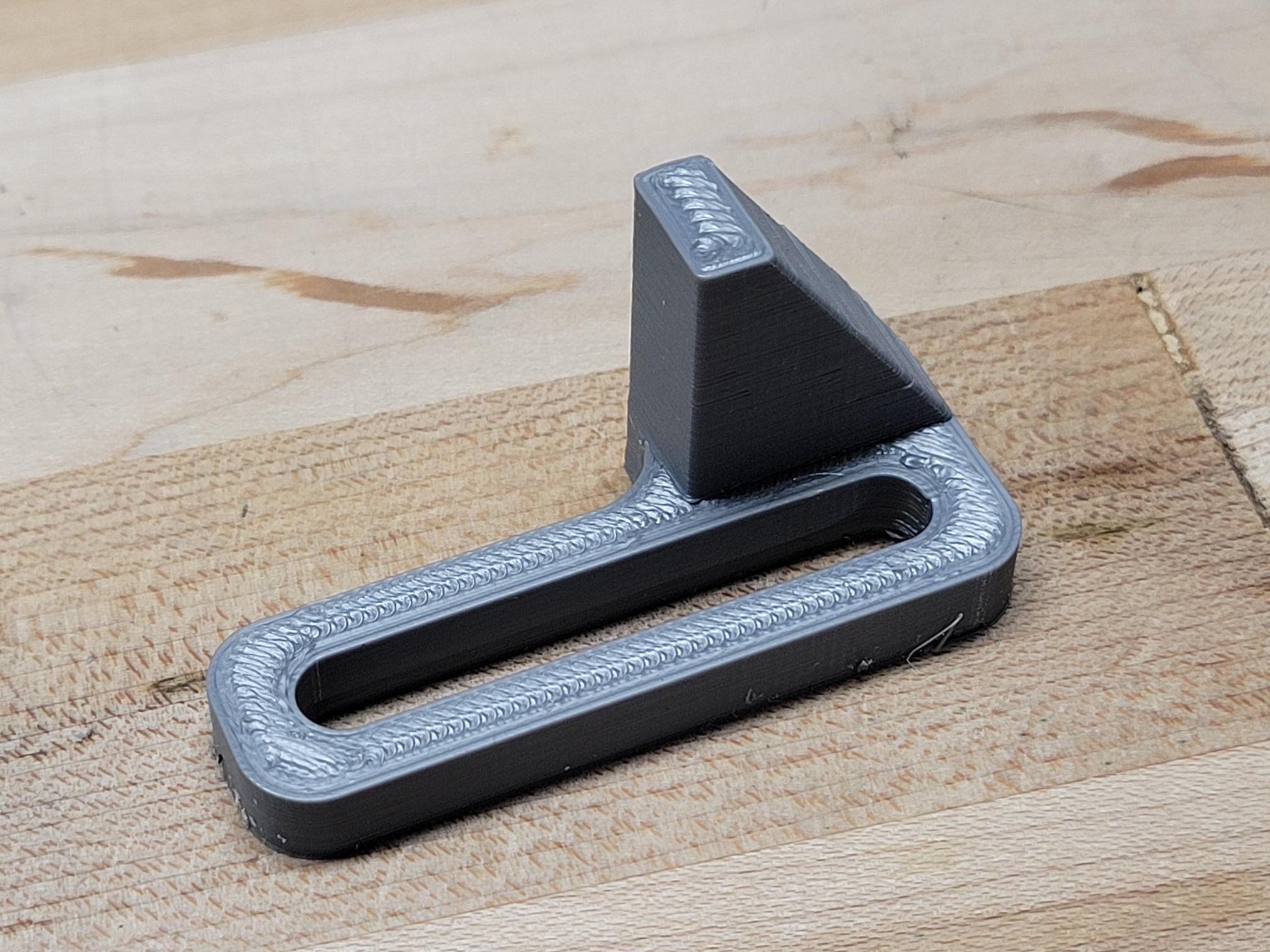 CNC end stop for the Saunders Hobby Mod Vice