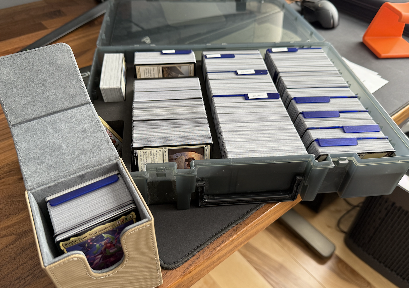 MTG Card Divider for Storage Cases and Deck Boxes