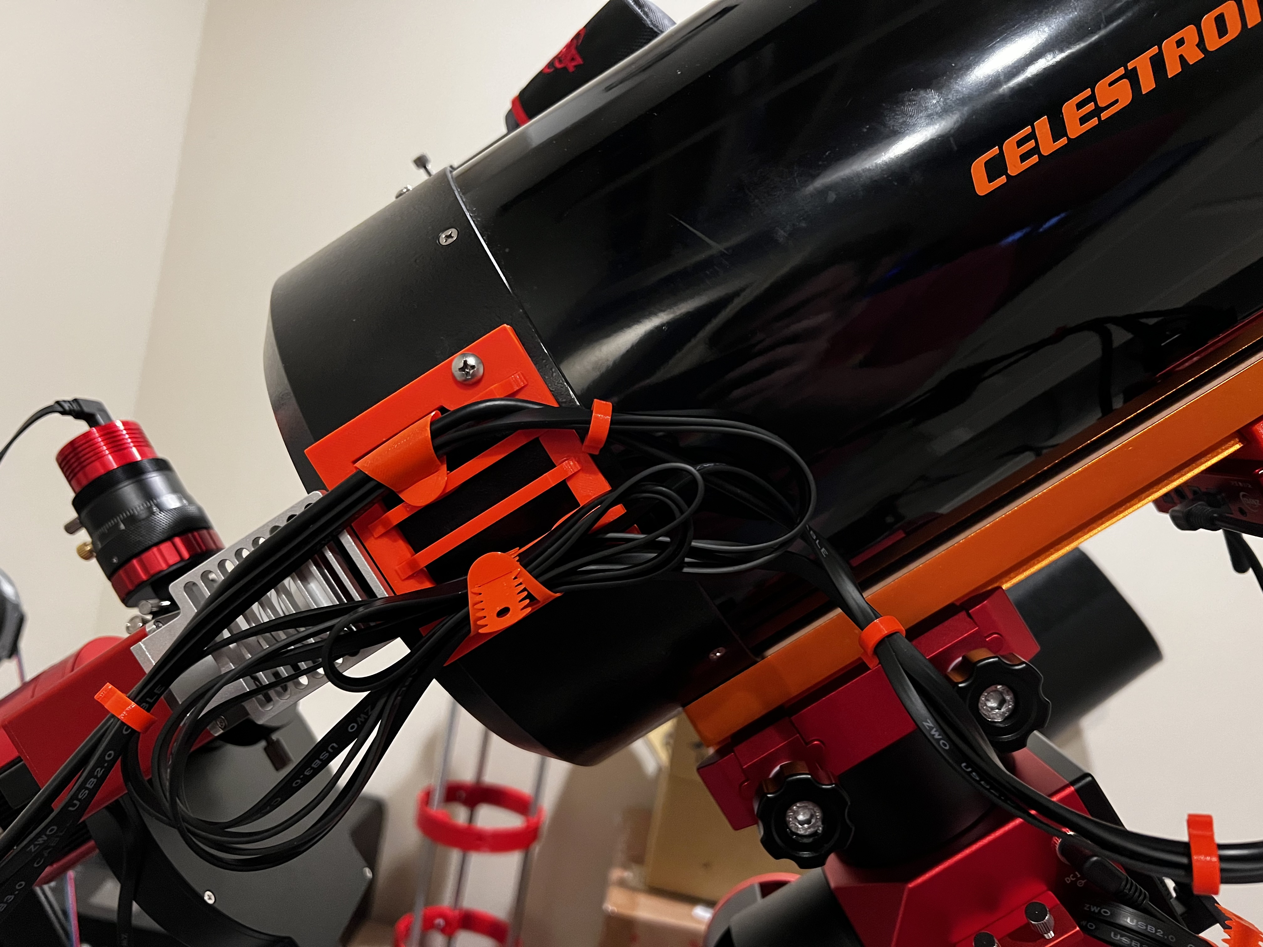 Cable Management for Celestron C8 SCT