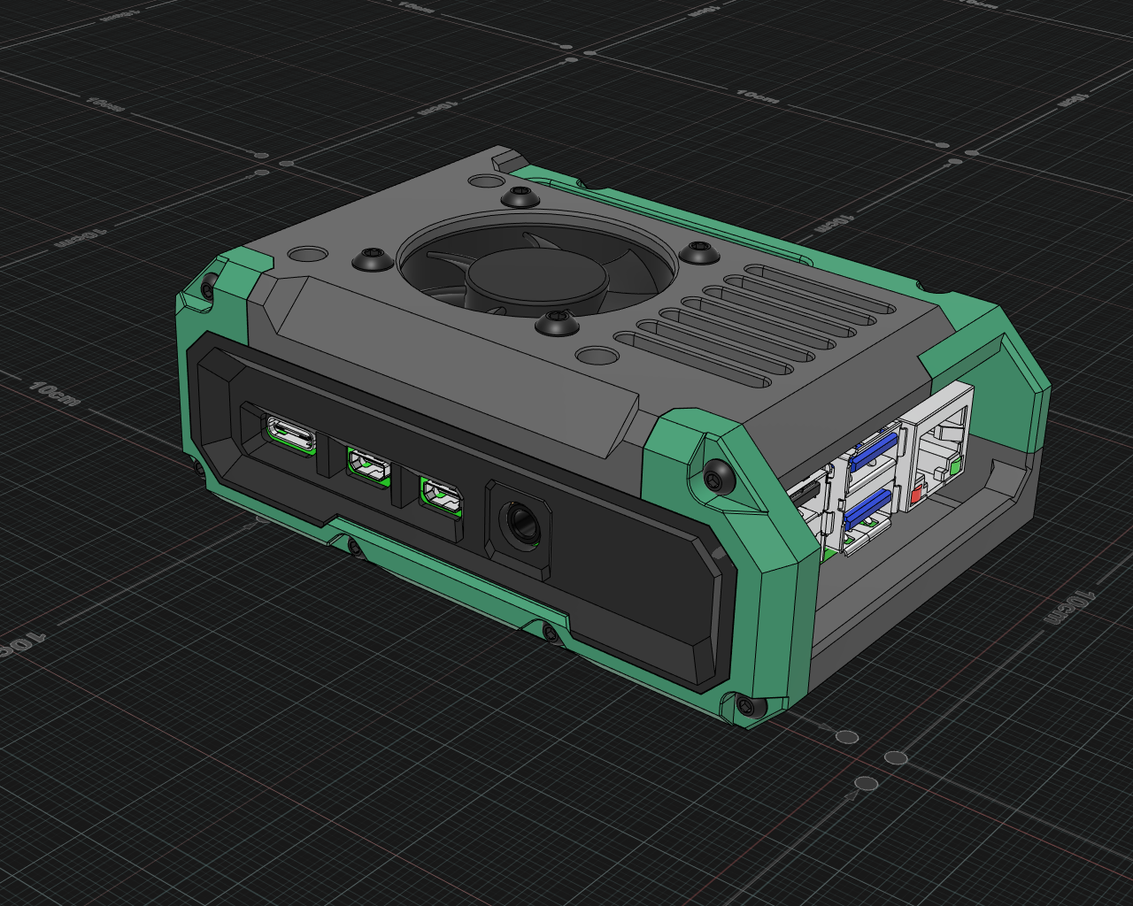 Raspberry Pi 4 Case