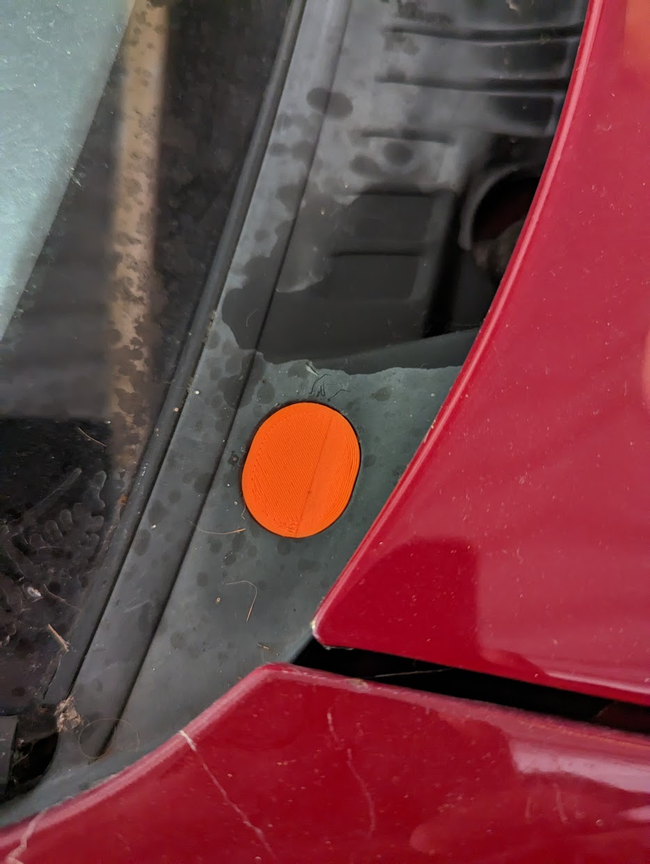 Toyota Celica 6th gen scuttle cover